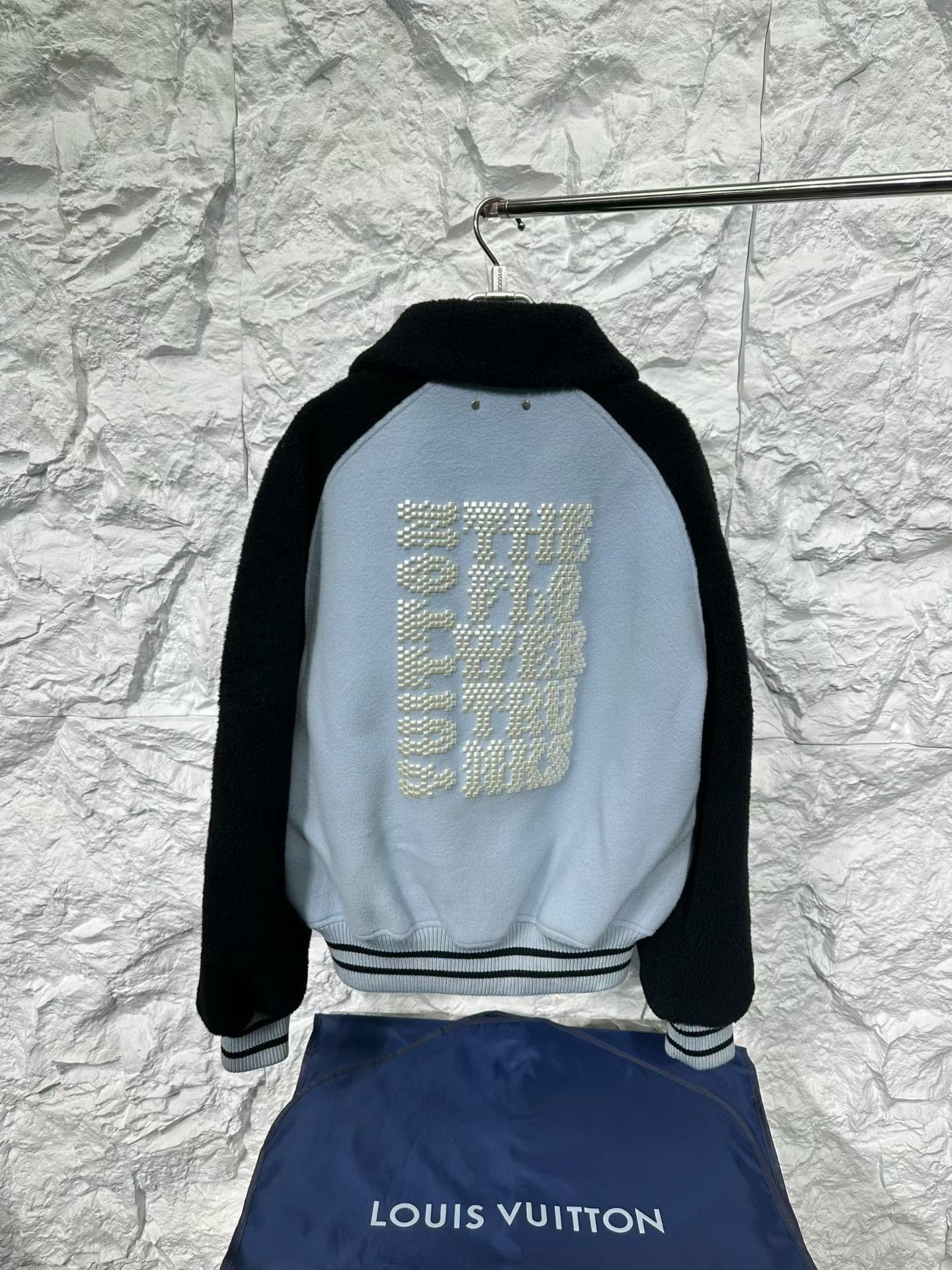 Louis Vuitton Louis Vuitton Pearl Beaded Varsity Jacket 46 Size US S / EU 44-46 / 1 - 3 Thumbnail