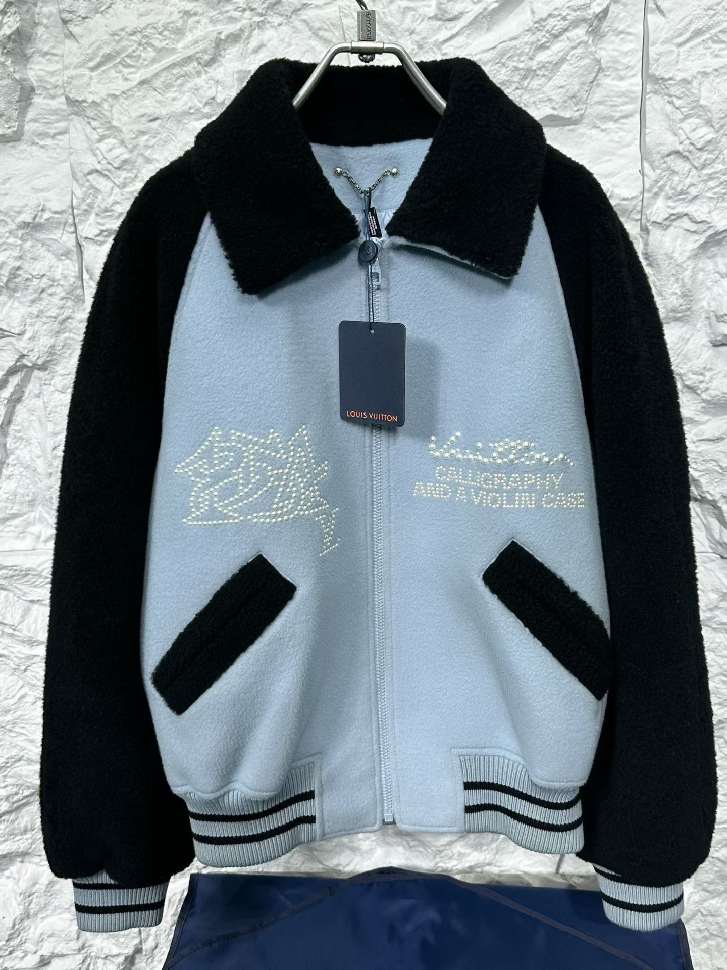Louis Vuitton Louis Vuitton Pearl Beaded Varsity Jacket 46 Size US S / EU 44-46 / 1 - 4 Thumbnail