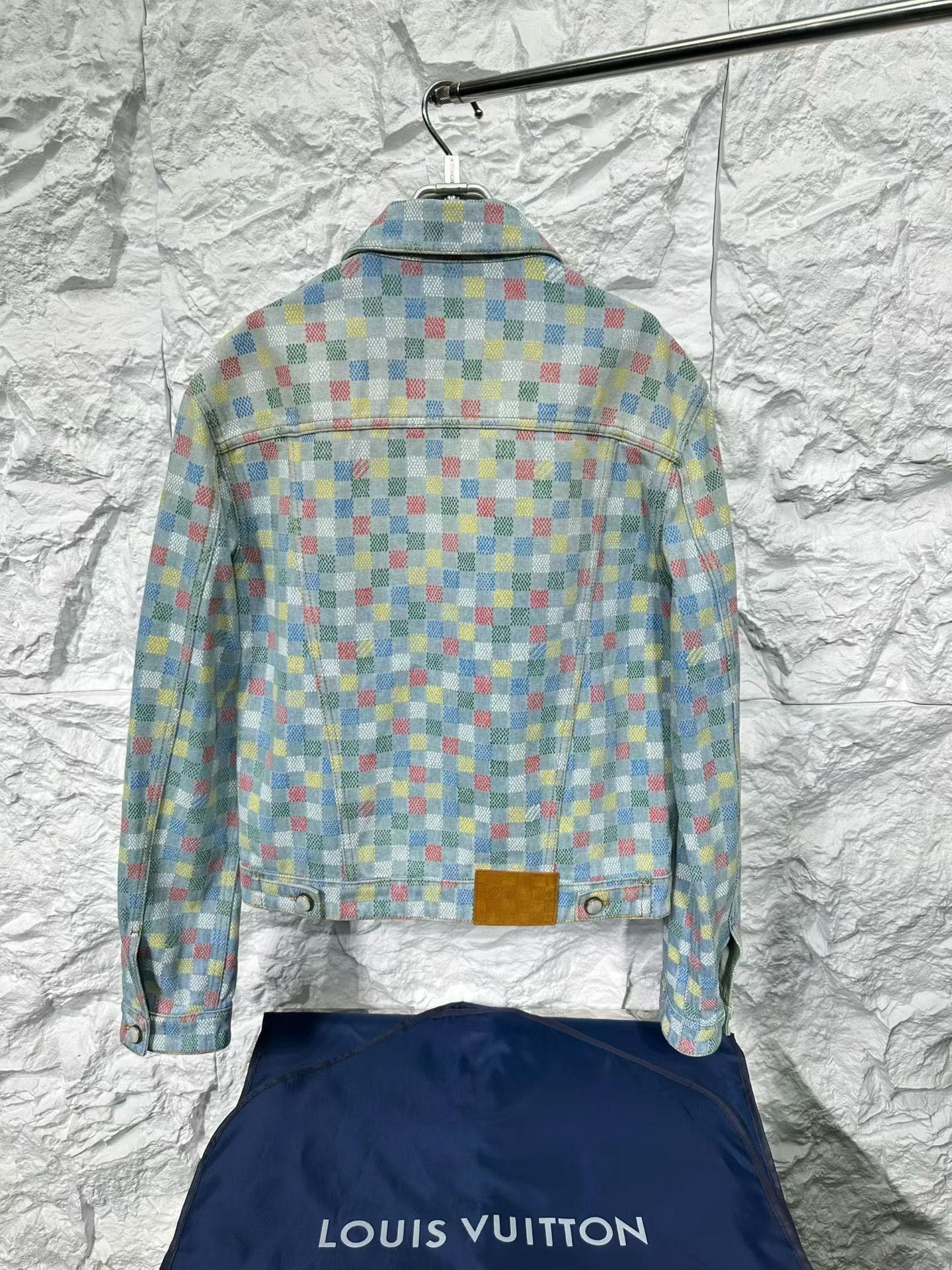 Louis Vuitton Louis Vuitton Rainbow Mosaic Denim Jacket 44 Size US S / EU 44-46 / 1 - 3 Thumbnail