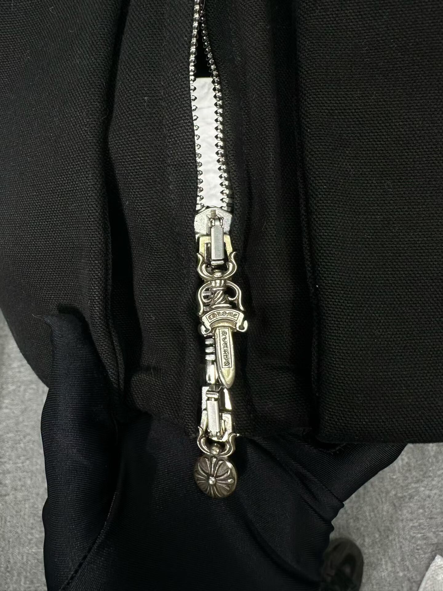 Chrome Hearts Chrome Hearts Script Logo Coach Jacket Size L Size US L / EU 52-54 / 3 - 6 Thumbnail