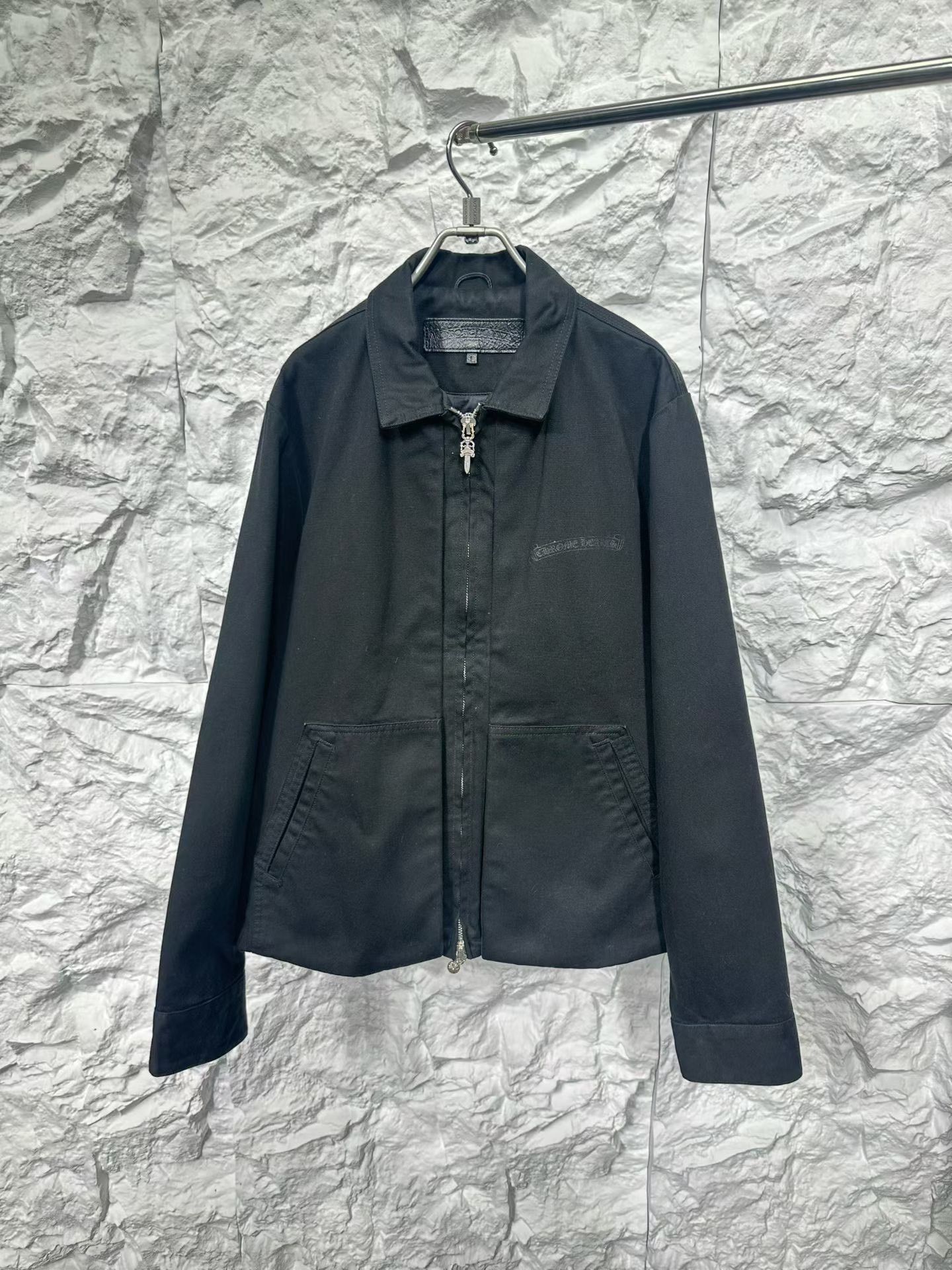 Chrome Hearts Chrome Hearts Script Logo Coach Jacket Size L Size US L / EU 52-54 / 3 - 2 Thumbnail