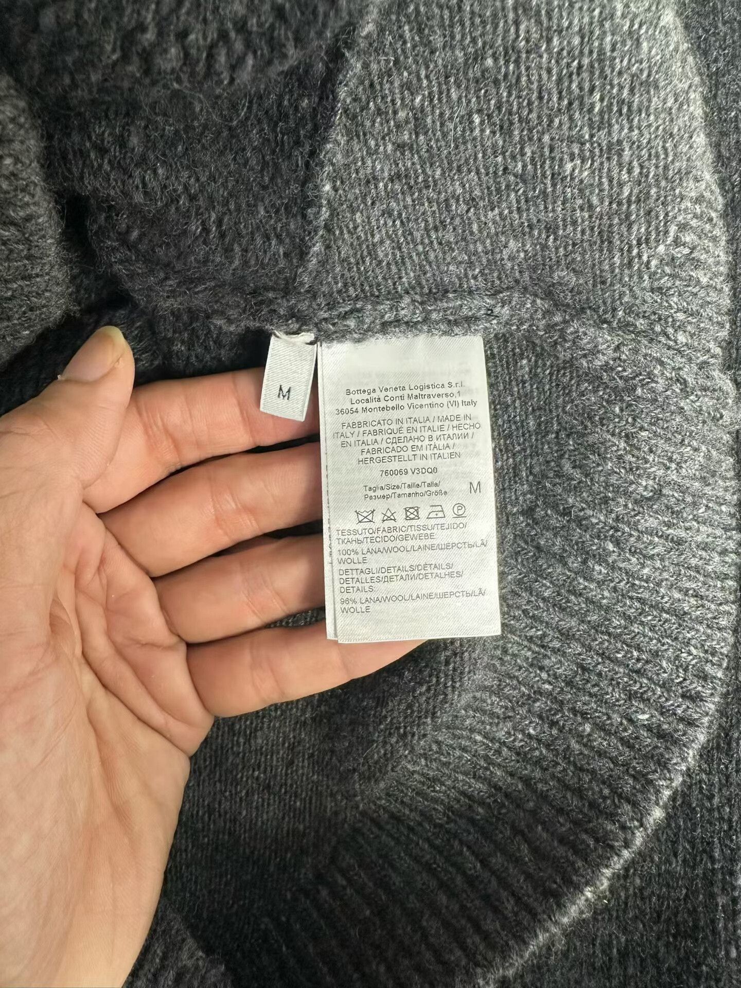 Bottega Veneta Bottega Veneta Layered Wool Polo Sweater M Size US M / EU 48-50 / 2 - 5 Thumbnail