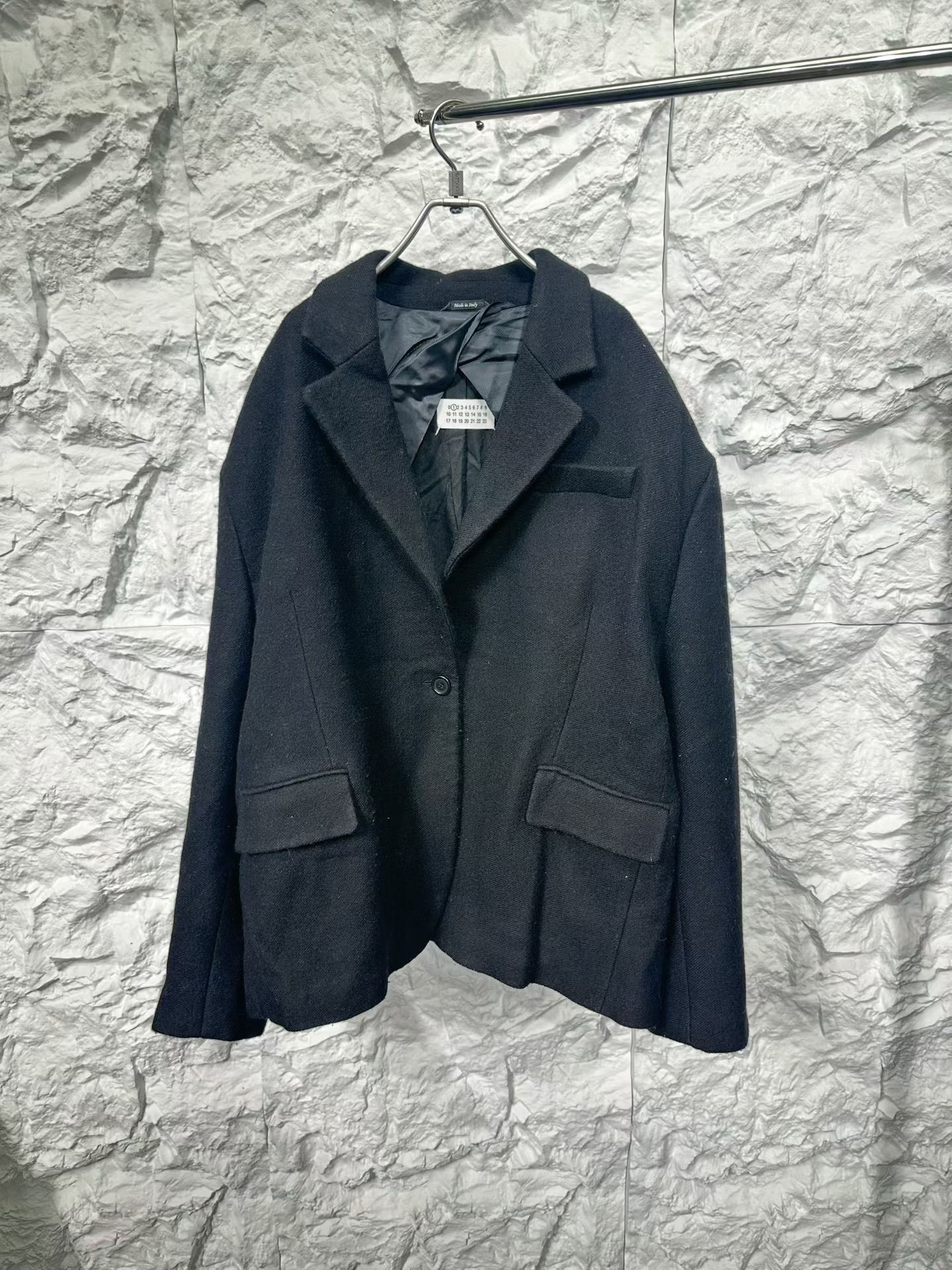Maison Margiela Maison Margiela Wool Single Button Jacket XXS Size XXS / US 00 / IT 34 - 2 Thumbnail