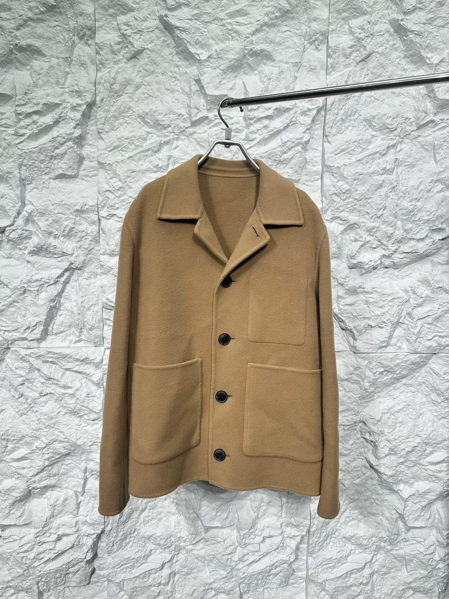 AMI AMI Single Breasted Wool Jacket Size 48 Size US M / EU 48-50 / 2 - 2 Thumbnail