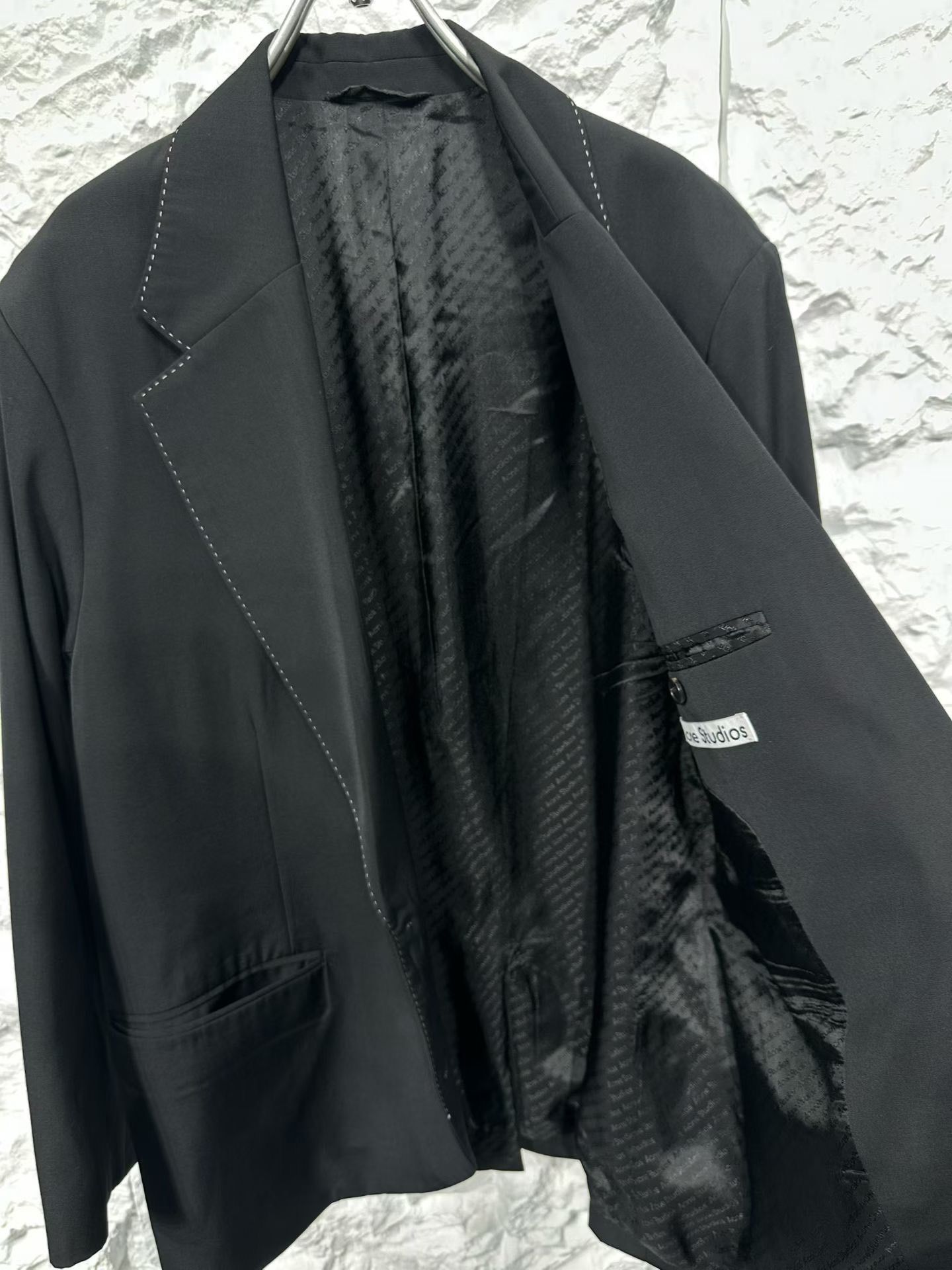 Acne Studios Acne Studios Contrast Stitch Blazer 46 Size 36R - 4 Thumbnail