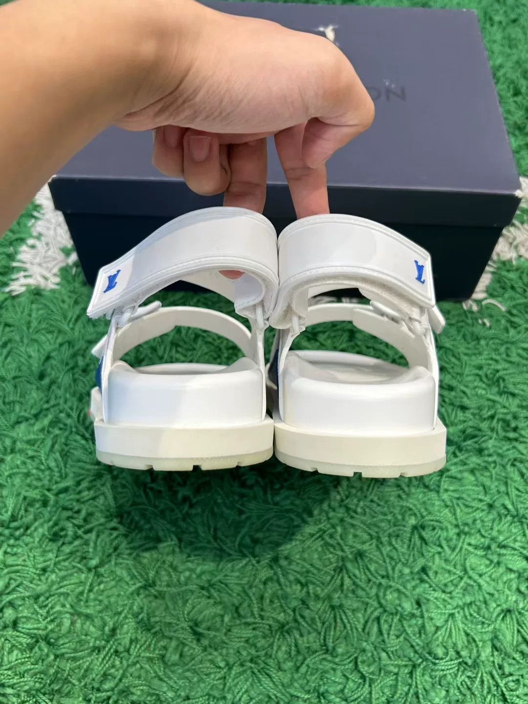 Louis Vuitton Louis Vuitton LV Trainer Sandals 7 Size US 8 / EU 41 - 5 Thumbnail