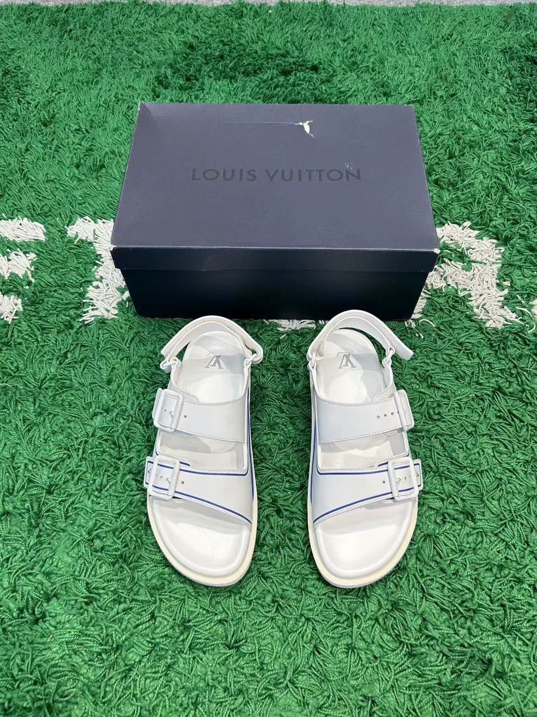 Louis Vuitton Louis Vuitton LV Trainer Sandals 7 Size US 8 / EU 41 - 2 Thumbnail