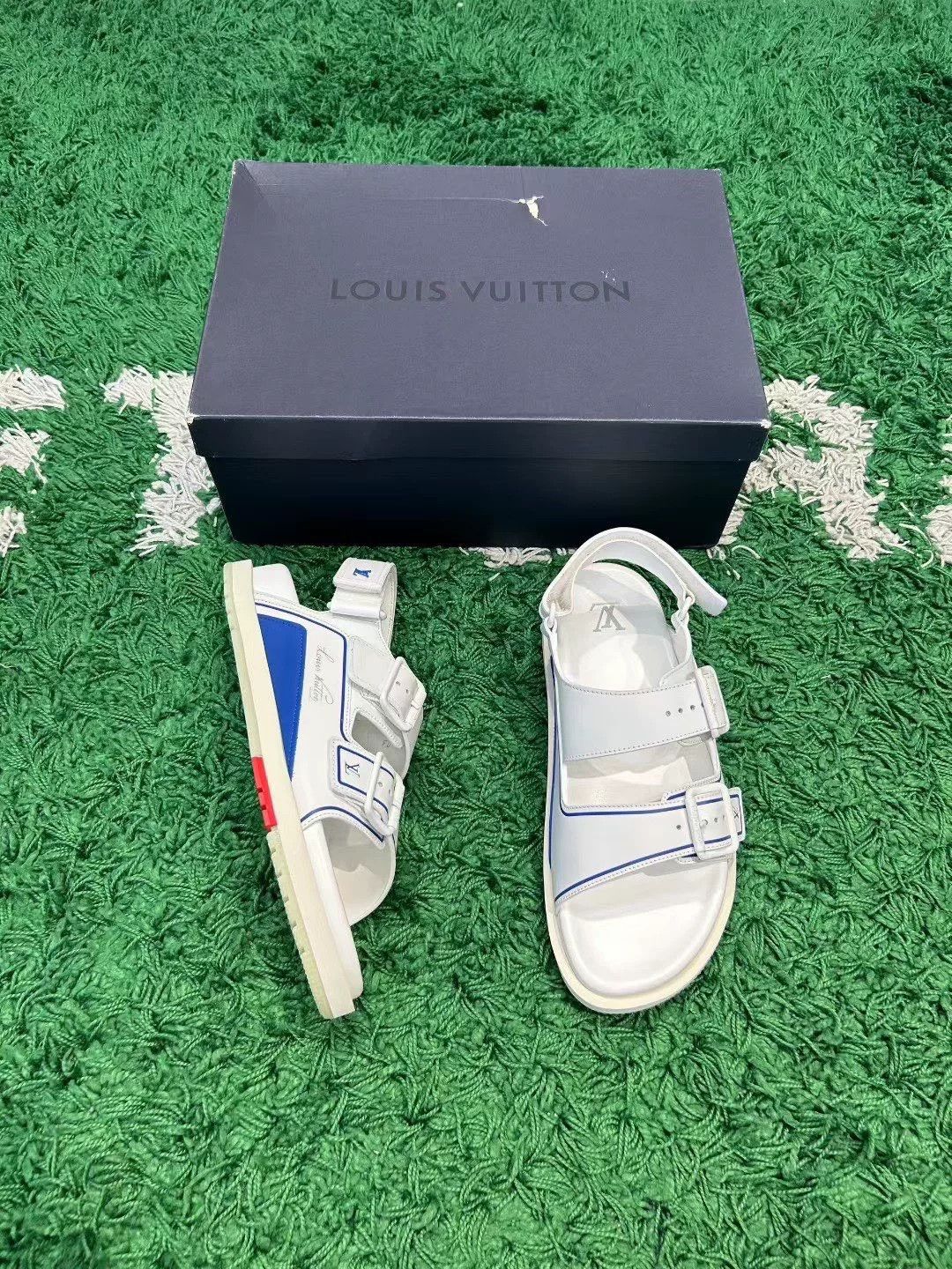 Louis Vuitton Louis Vuitton LV Trainer Sandals 7 Size US 8 / EU 41 - 3 Thumbnail
