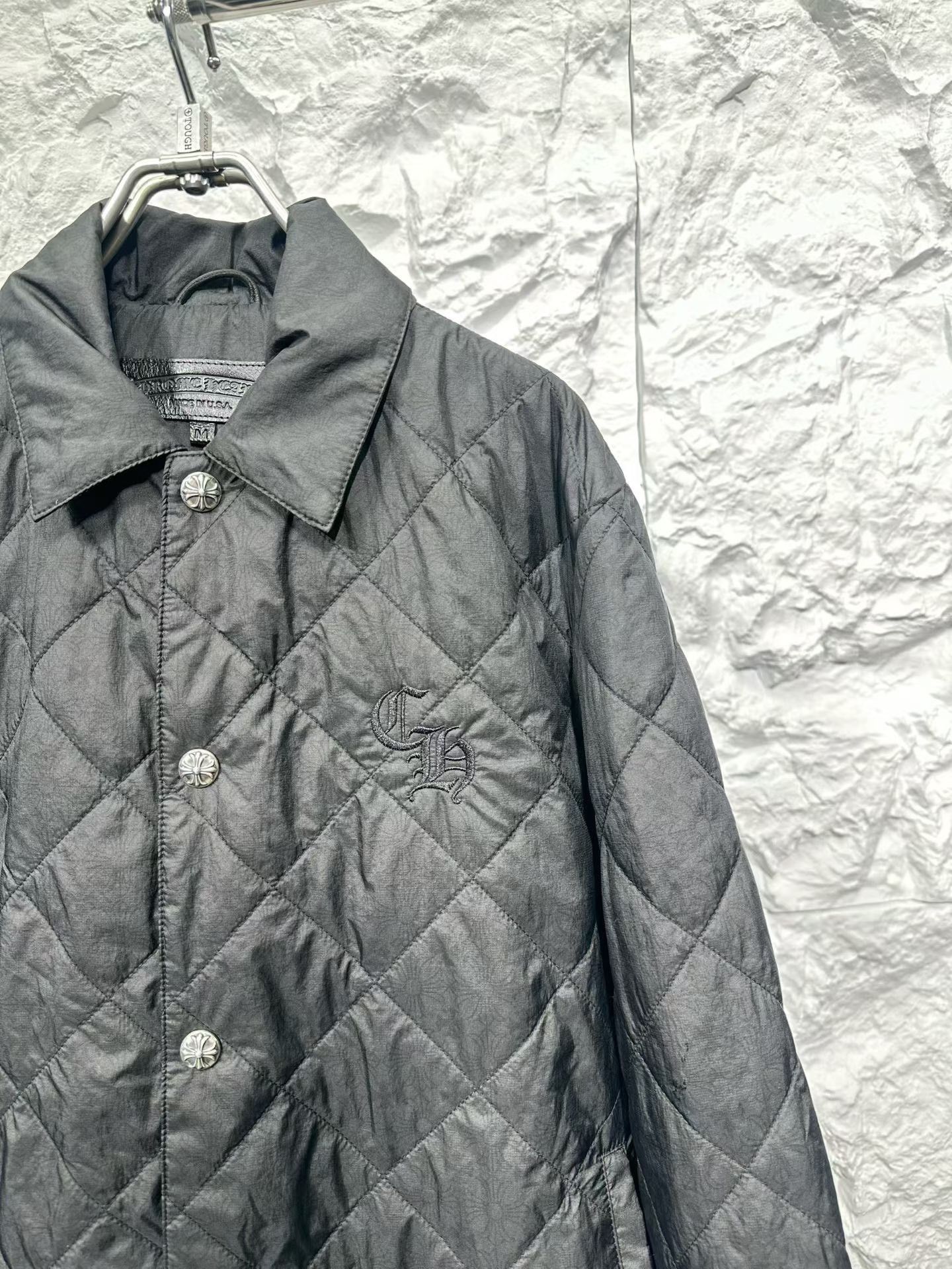 Chrome Hearts Chrome Hearts Quilted Logo Padded Jacket Size M Size US M / EU 48-50 / 2 - 4 Thumbnail