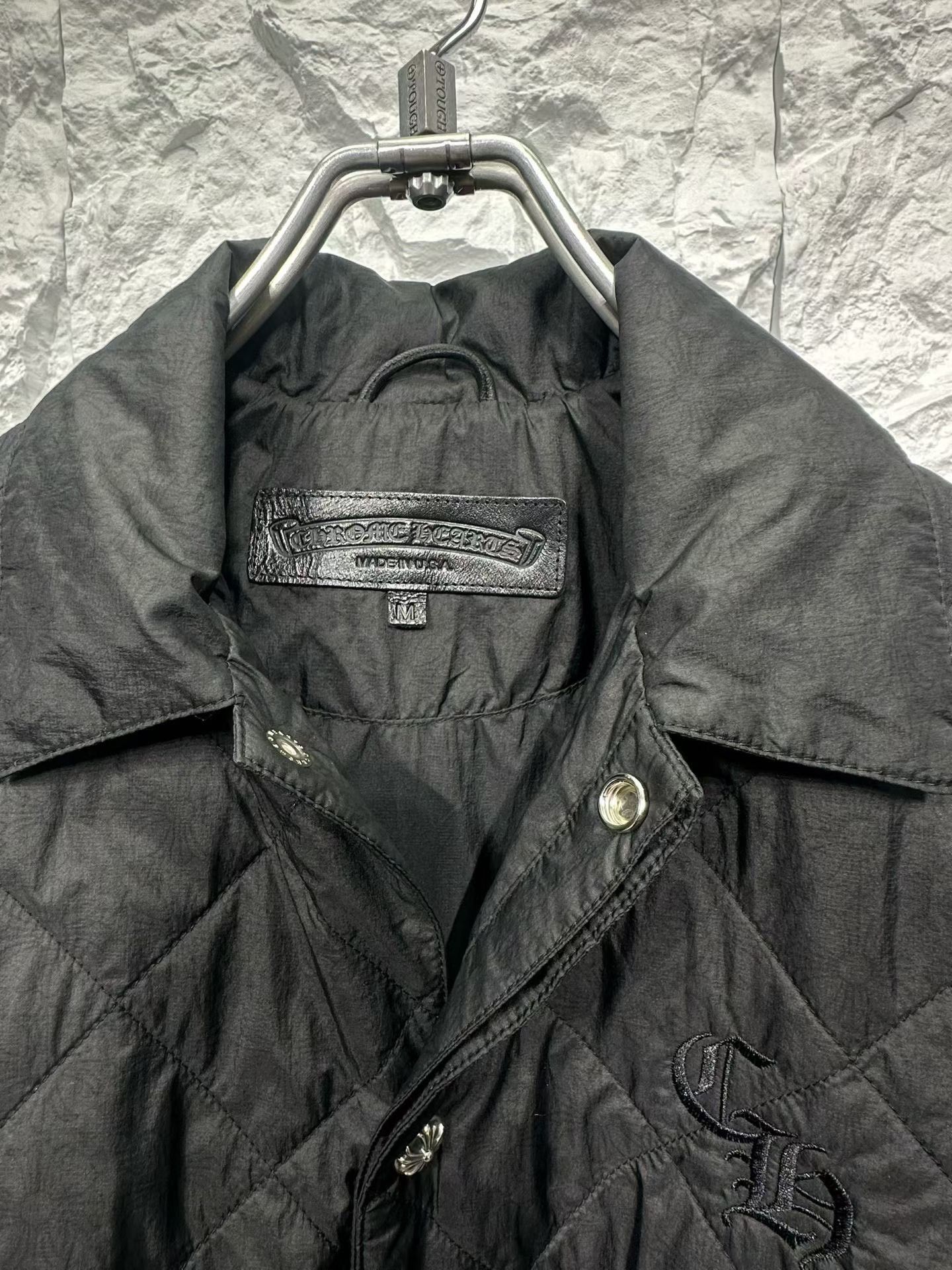 Chrome Hearts Chrome Hearts Quilted Logo Padded Jacket Size M Size US M / EU 48-50 / 2 - 6 Thumbnail