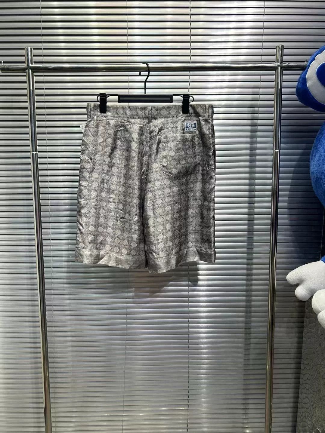 Dior Dior CD Diamond Pattern Silk Shorts 48 Size US 32 / EU 48 - 3 Thumbnail