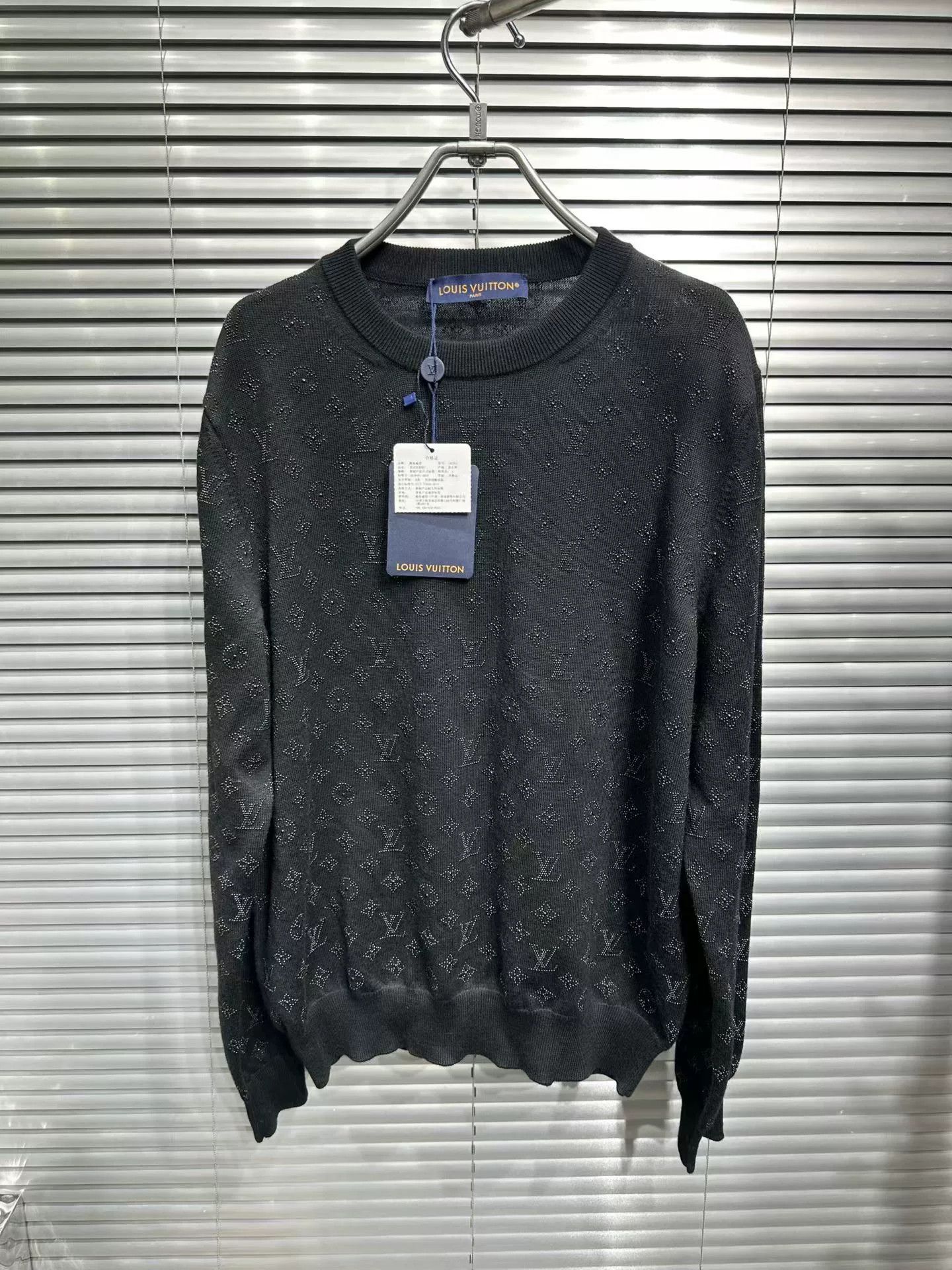 Louis Vuitton Louis Vuitton Monogram Studded Knit Sweater Size M Size US M / EU 48-50 / 2 - 2 Thumbnail