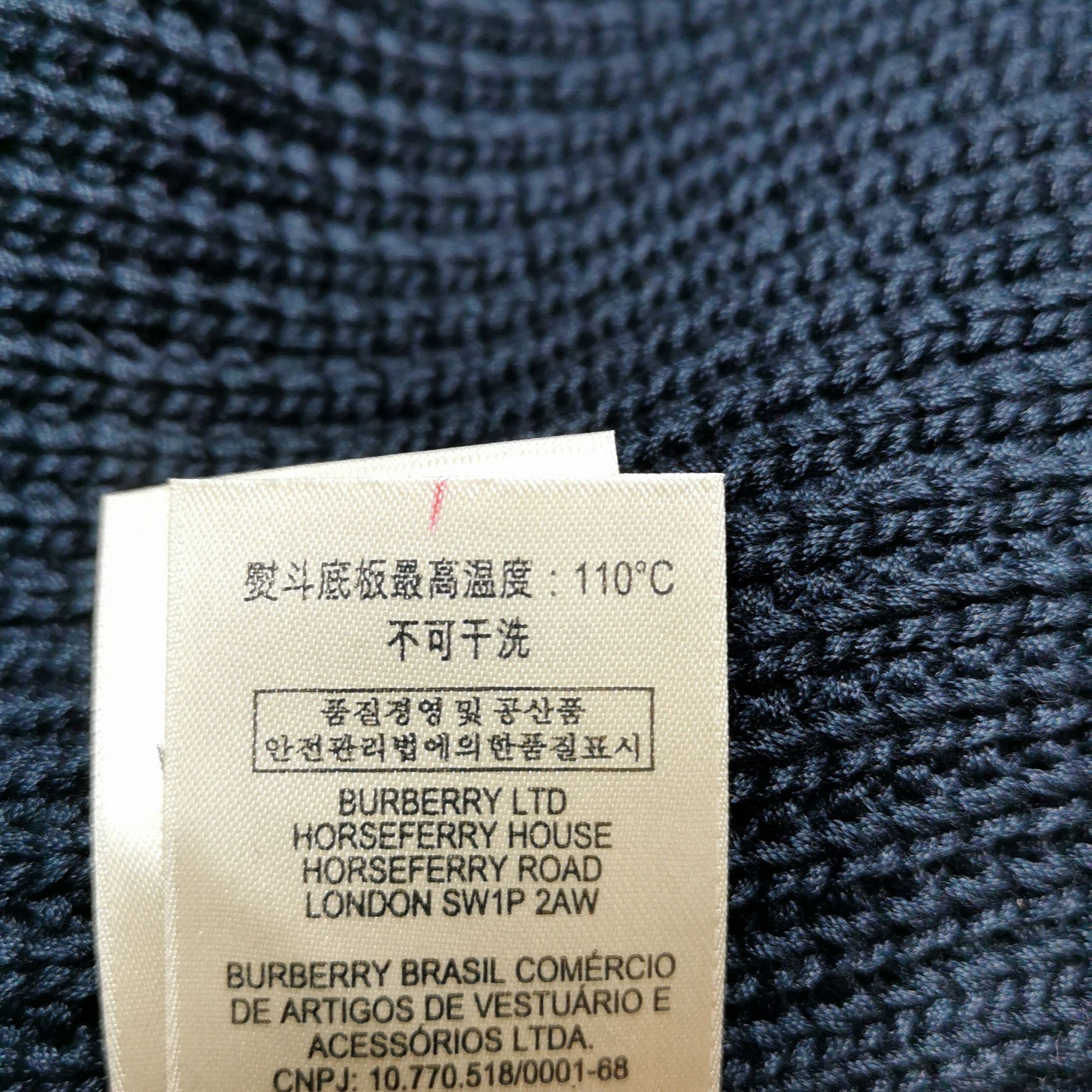 Burberry Burberry Men l Sweaters Knitwear Size US L / EU 52-54 / 3 - 8 Thumbnail
