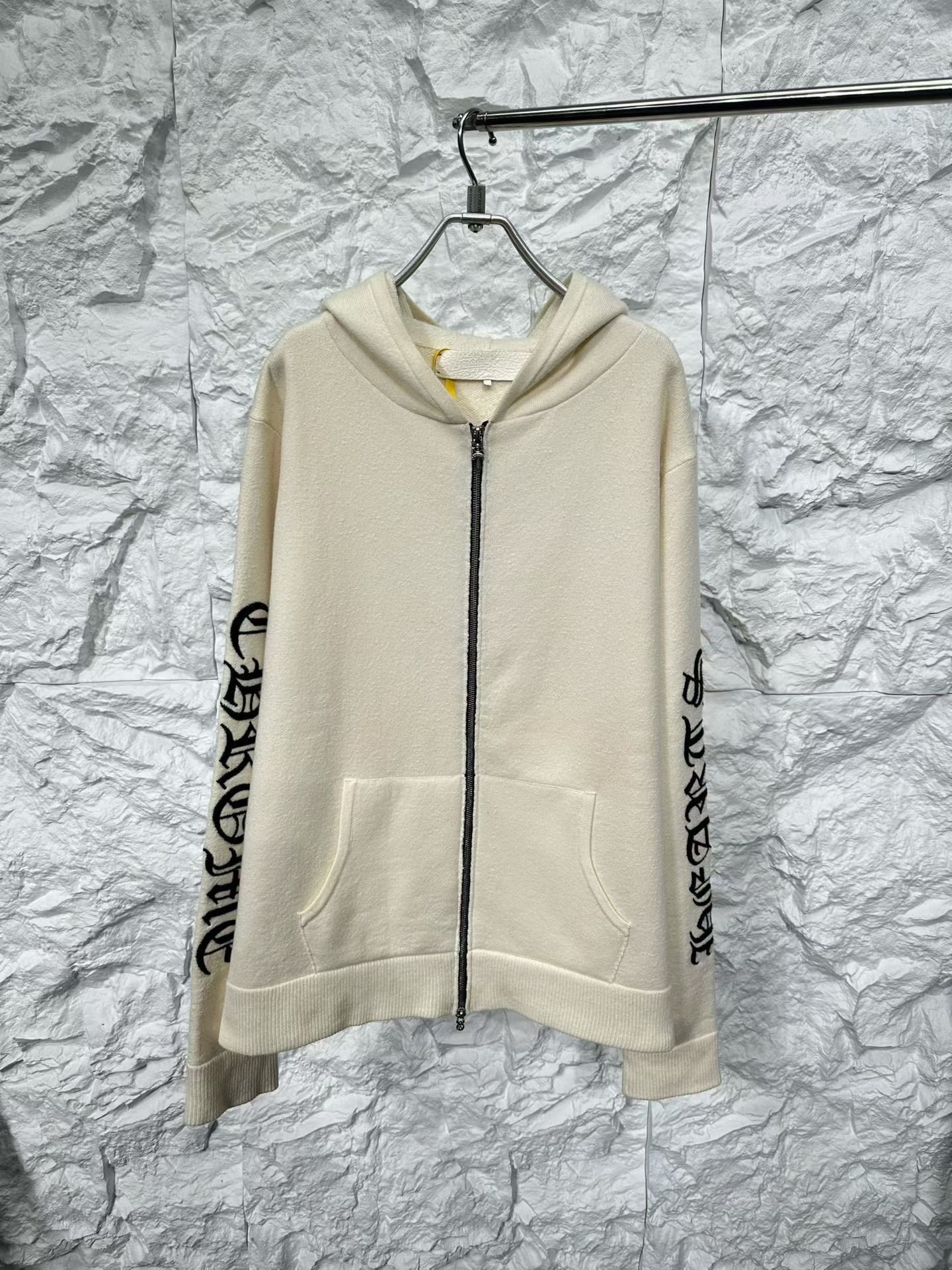 Chrome Hearts Chrome Hearts Arm Script Logo Cashmere Hoodie L Size US L / EU 52-54 / 3 - 2 Thumbnail