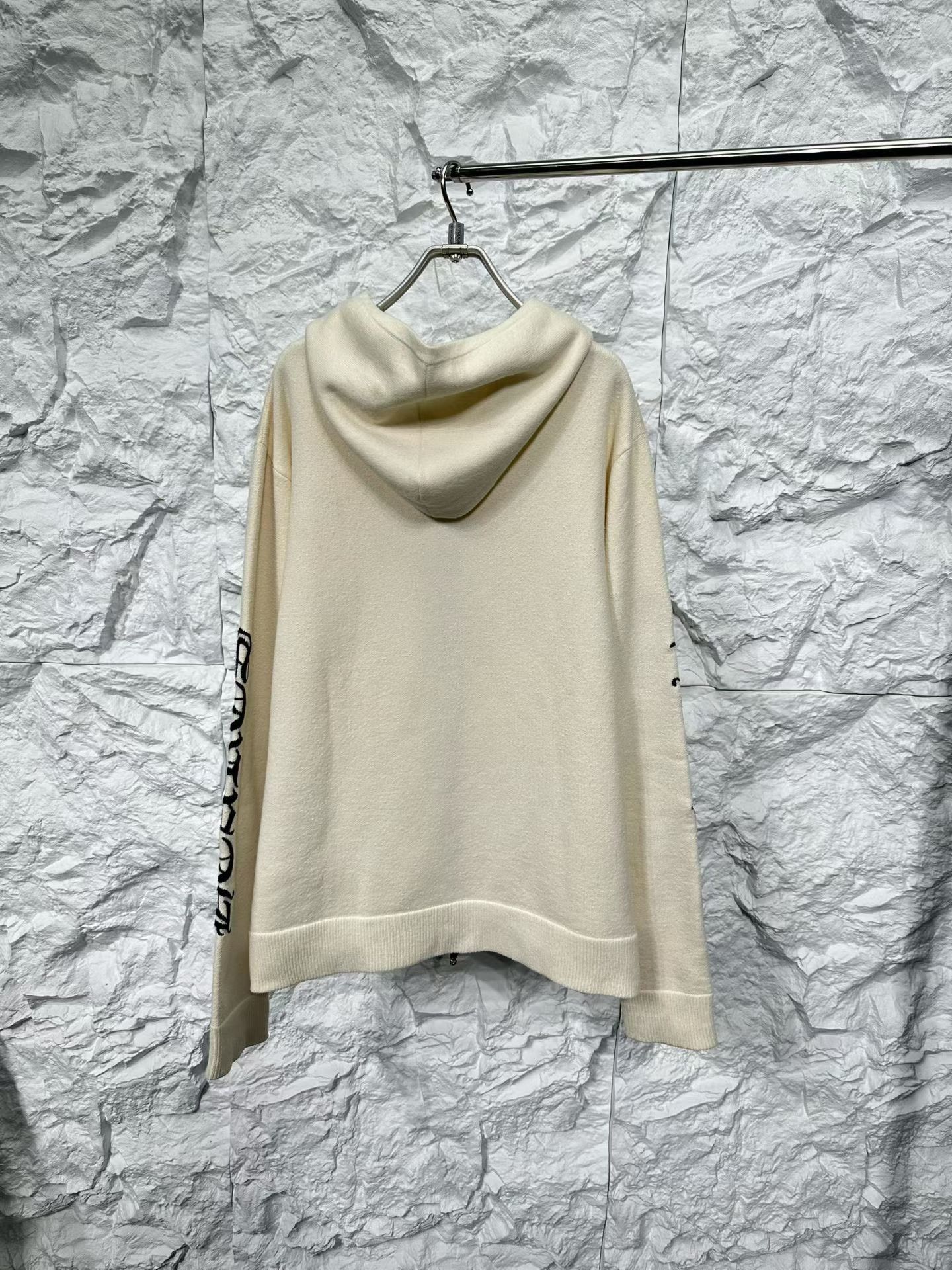 Chrome Hearts Chrome Hearts Arm Script Logo Cashmere Hoodie L Size US L / EU 52-54 / 3 - 3 Thumbnail