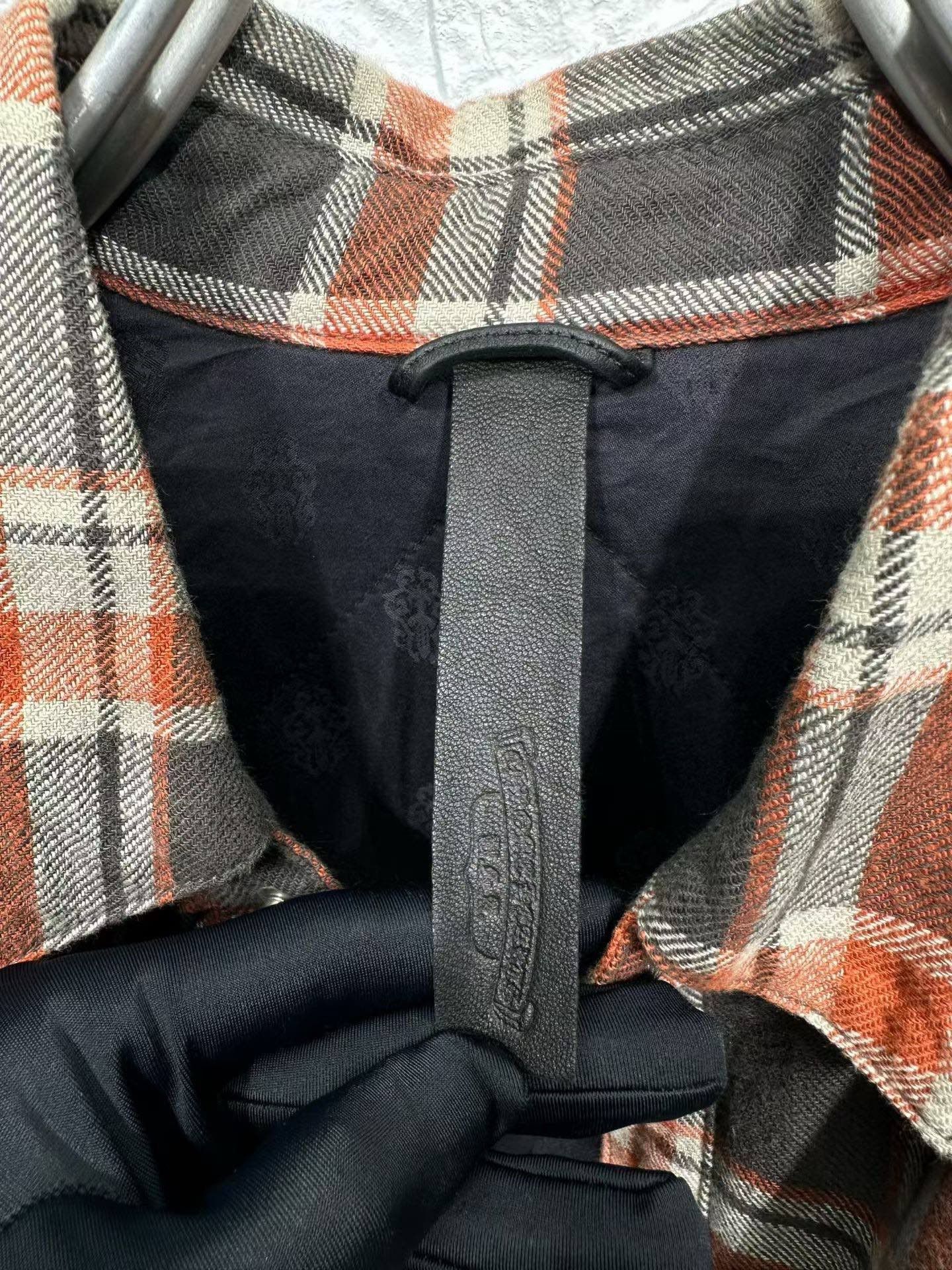 Chrome Hearts Chrome Hearts Plaid Yellow Graphic Padded Jacket XL Size US XL / EU 56 / 4 - 5 Thumbnail