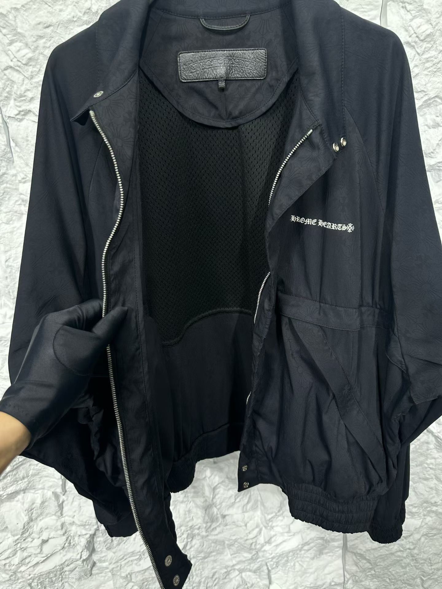 Chrome Hearts Chrome Hearts Tonal Logo Print Windbreaker L Size US L / EU 52-54 / 3 - 7 Thumbnail