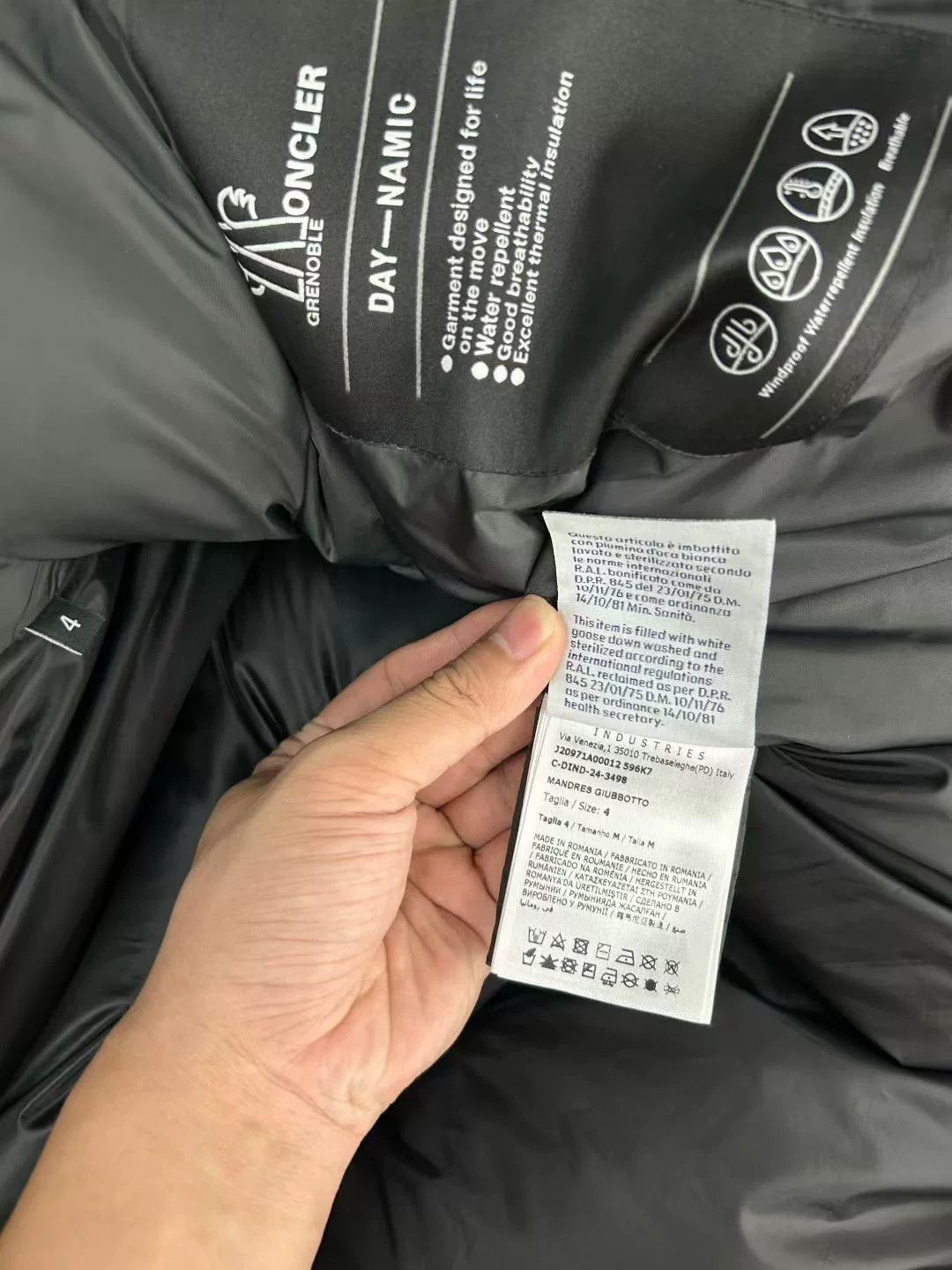 Moncler Moncler Mandres Grenoble Puffer Jacket Size 4 Size US XL / EU 56 / 4 - 5 Thumbnail