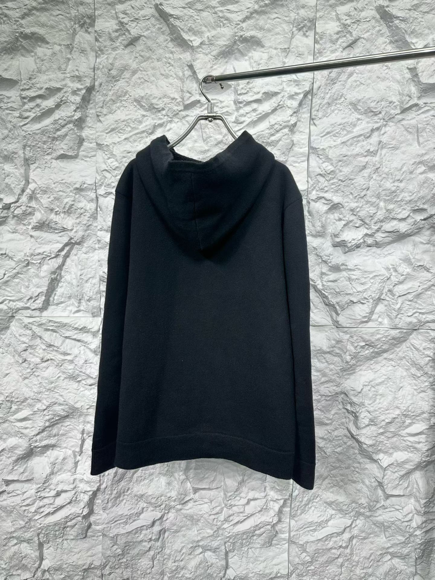 Chrome Hearts Chrome Hearts Scroll Cashmere Zip Hoodie L Size US L / EU 52-54 / 3 - 3 Thumbnail