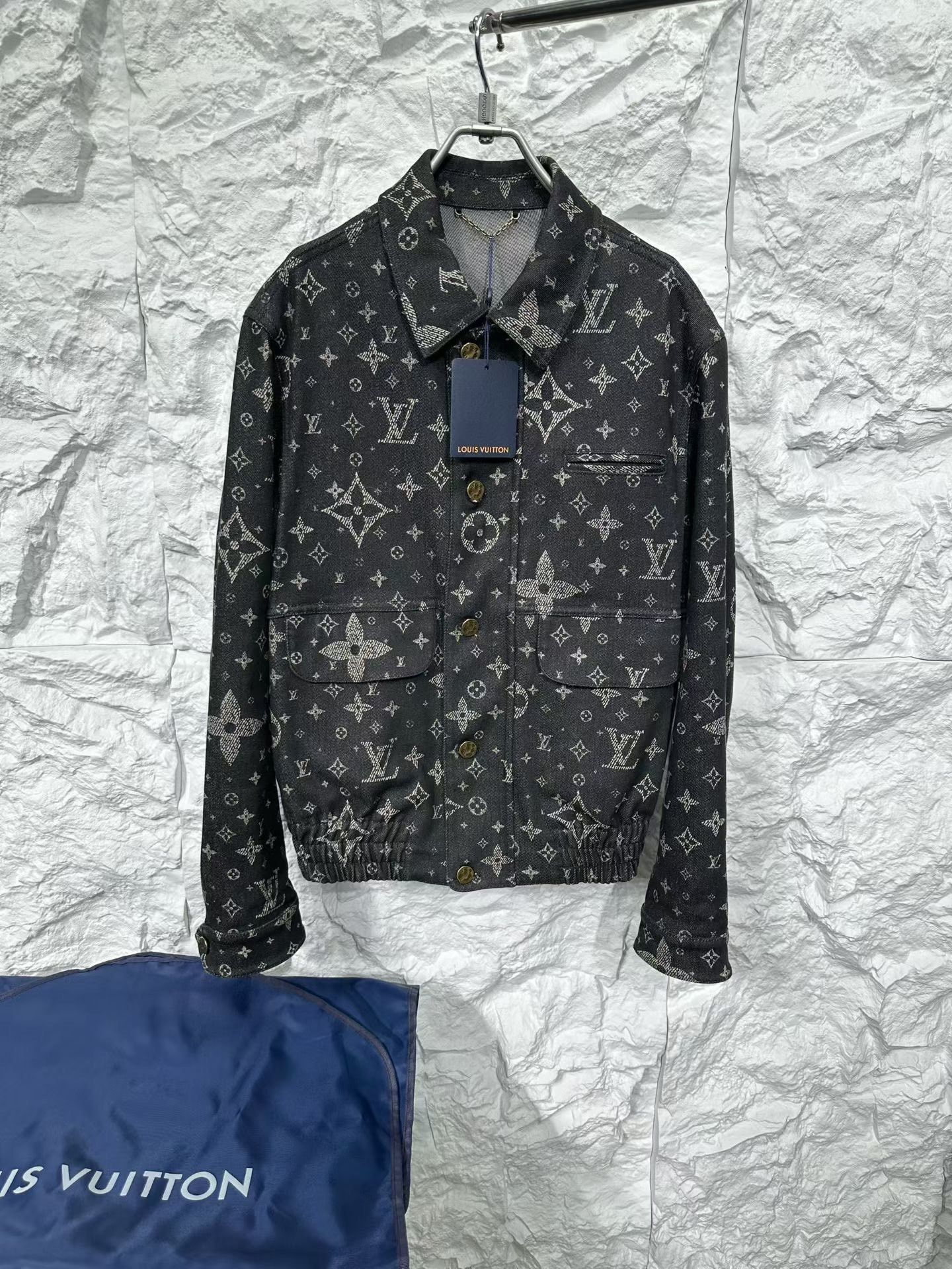 Louis Vuitton Louis Vuitton Monogram Denim Zip Jacket 46 Size US S / EU 44-46 / 1 - 2 Thumbnail