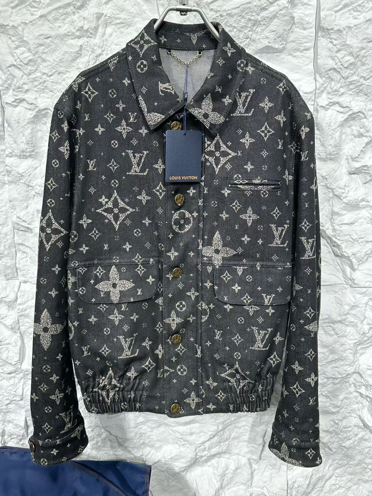 Louis Vuitton Louis Vuitton Monogram Denim Zip Jacket 46 Size US S / EU 44-46 / 1 - 4 Thumbnail