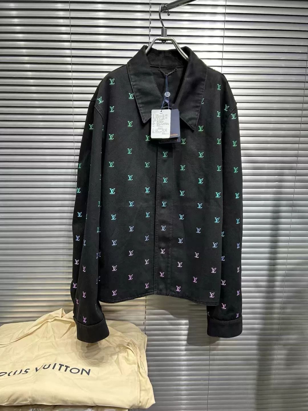 Louis Vuitton Louis Vuitton Rainbow Monogram Denim Jacket Size 56 Size US XL / EU 56 / 4 - 2 Thumbnail