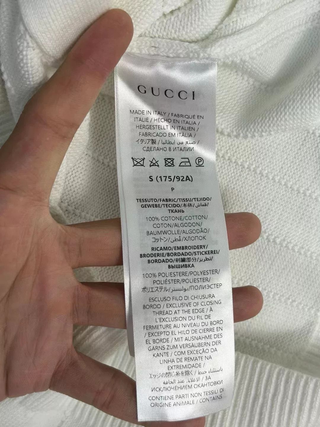 Gucci Gucci Stripe Script Logo Knit Cardigan S Size US S / EU 44-46 / 1 - 6 Thumbnail