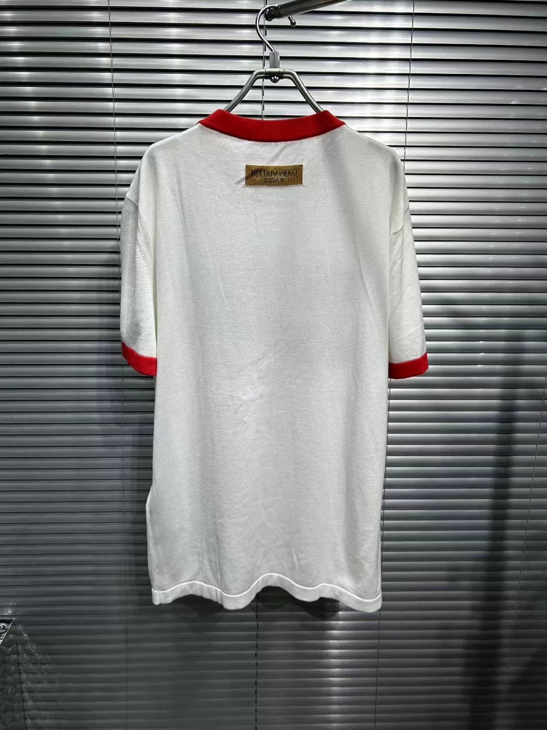 Louis Vuitton Louis Vuitton Knit Colorblock Logo T-Shirt Size L Size US L / EU 52-54 / 3 - 3 Thumbnail