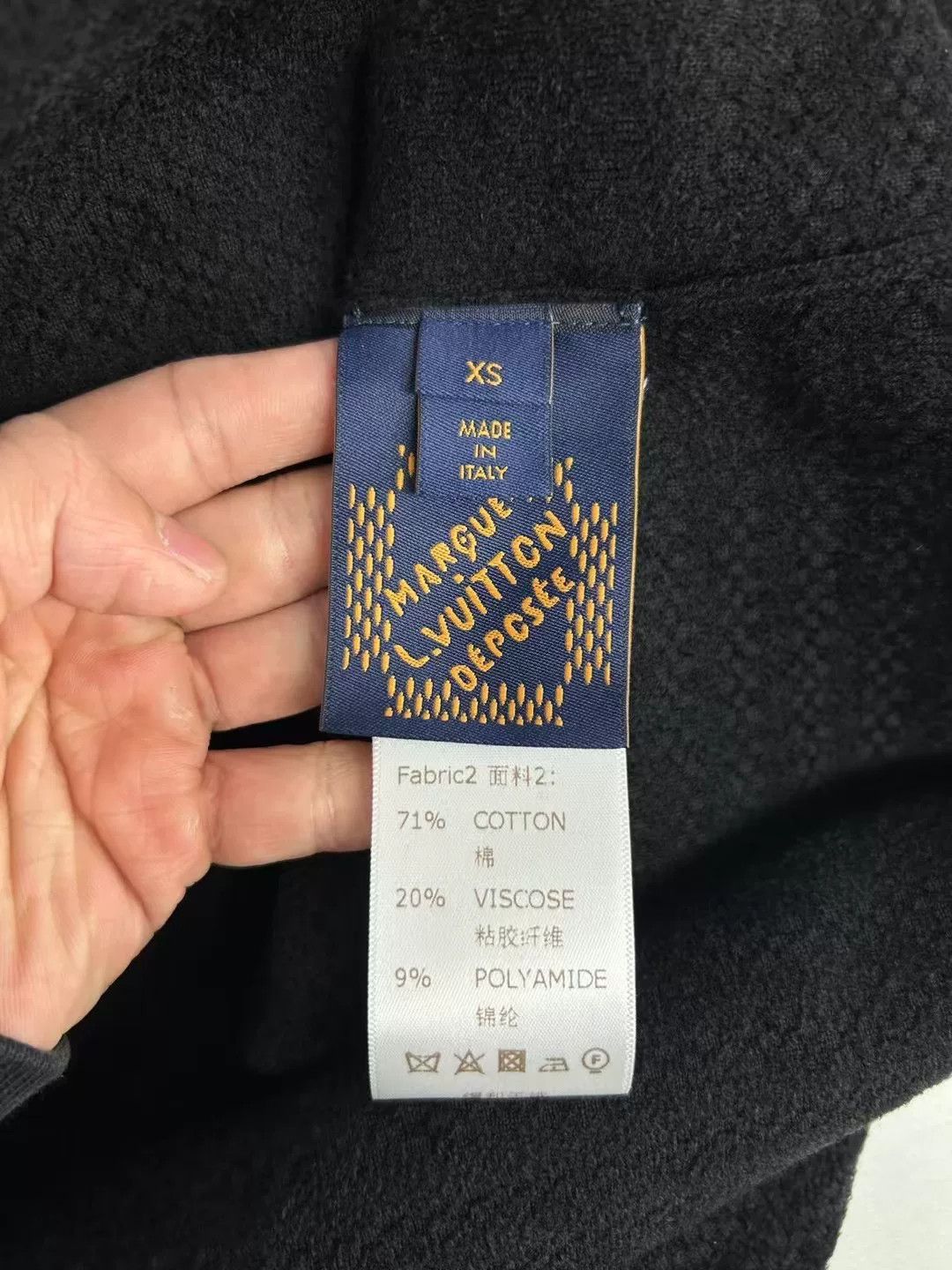 Louis Vuitton Louis Vuitton Monogram Jacquard Terry T-Shirt XS Size US XS / EU 42 / 0 - 5 Thumbnail