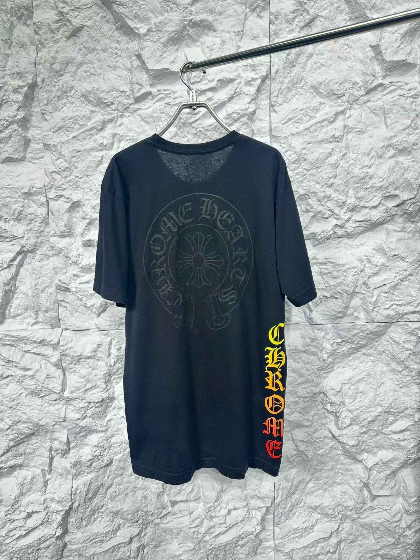 Chrome Hearts Chrome Hearts Rainbow Sanskrit Logo T-Shirt Size L Size US L / EU 52-54 / 3 - 3 Thumbnail
