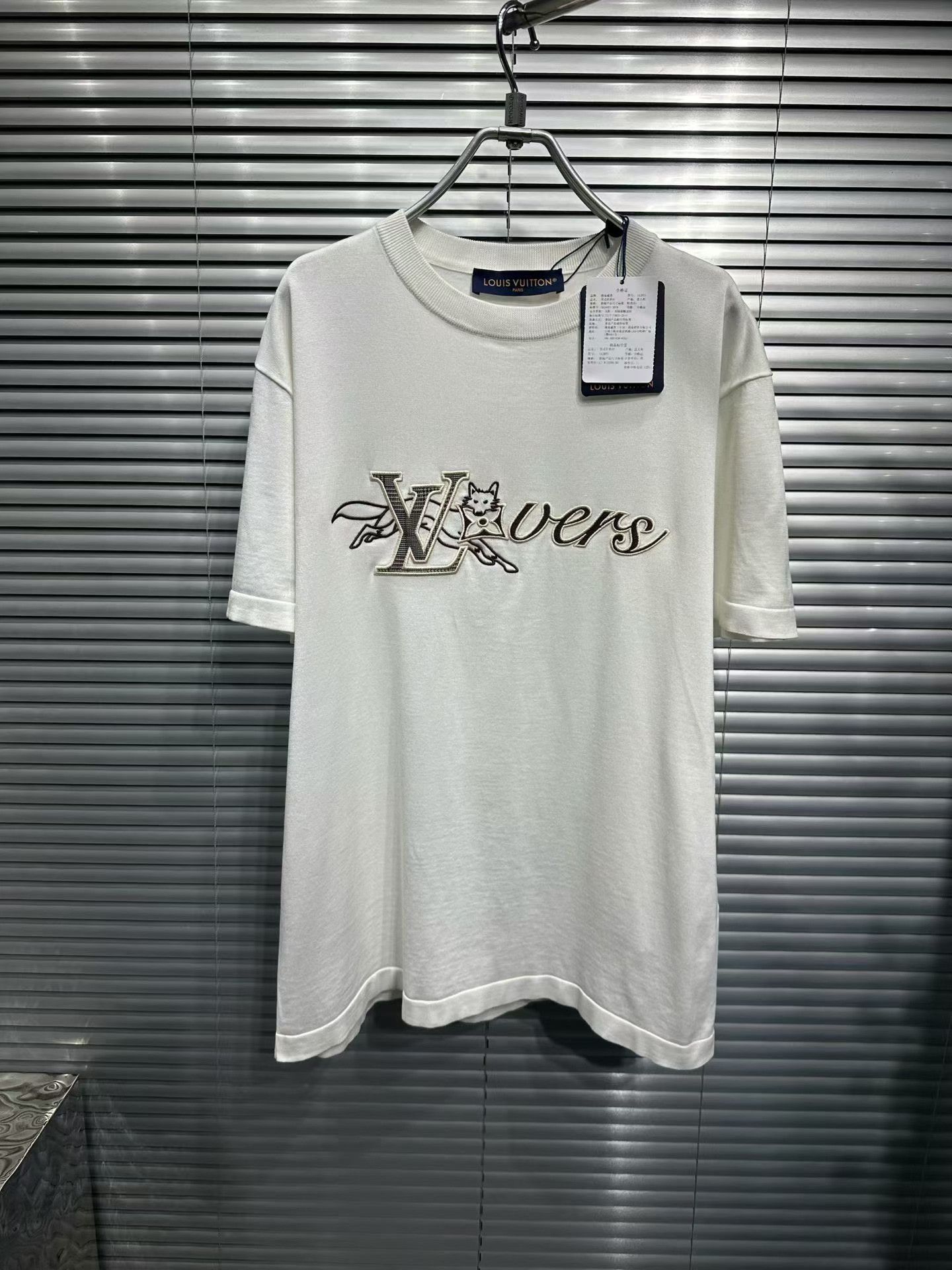 Louis Vuitton Louis Vuitton Fox Embroidery Knit T-Shirt Size M Size US M / EU 48-50 / 2 - 2 Thumbnail