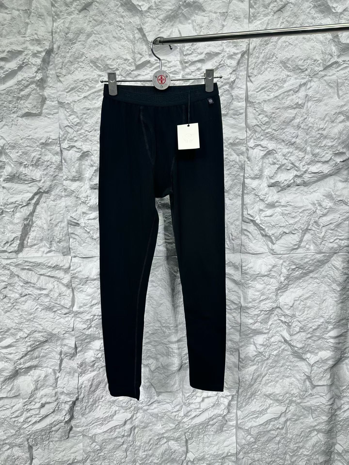 Chrome Hearts Chrome Hearts Horseshoe Logo Script Leggings Size M Size 26" / US 2 / IT 38 - 2 Thumbnail