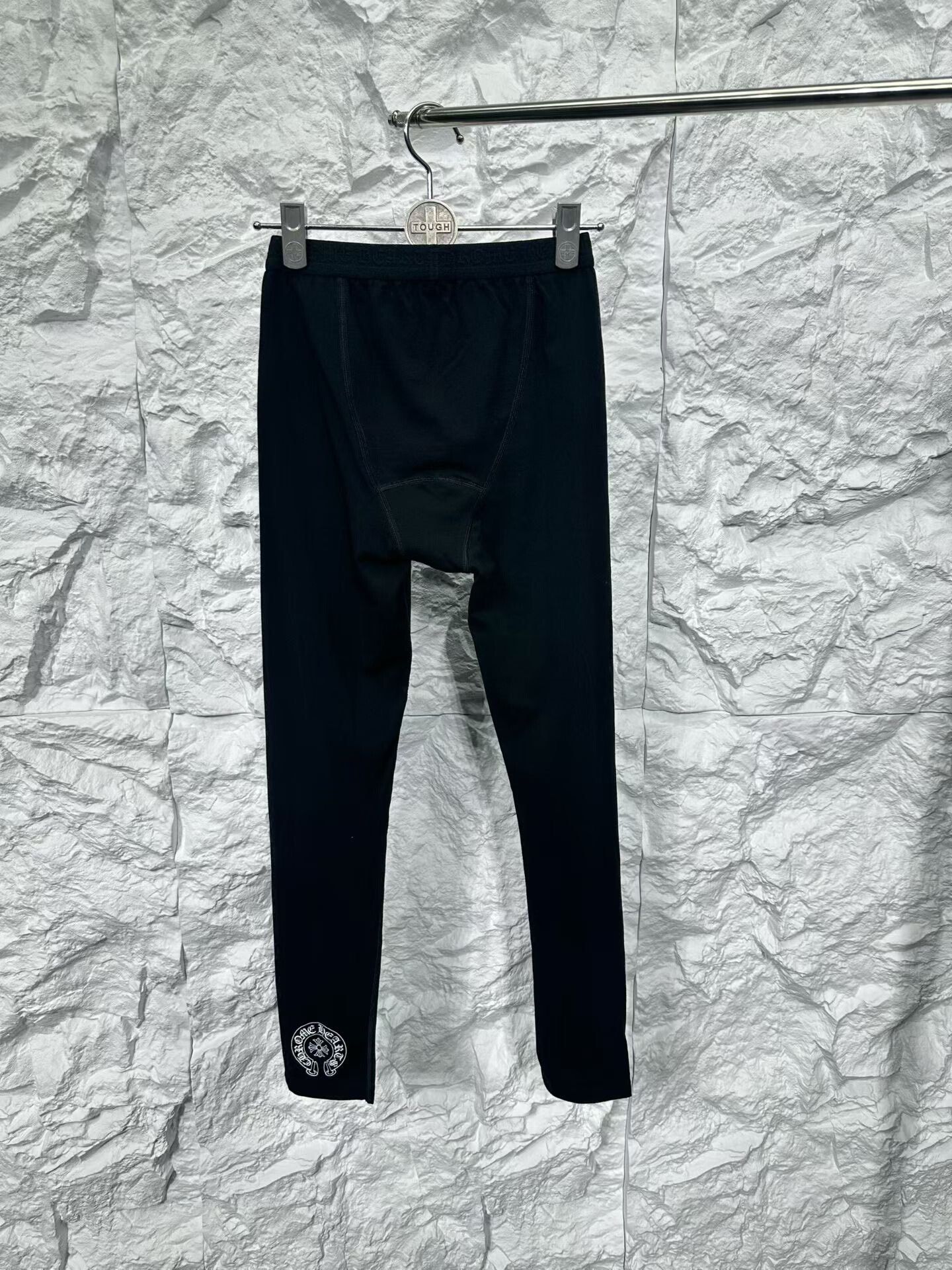 Chrome Hearts Chrome Hearts Horseshoe Logo Script Leggings Size M Size 26" / US 2 / IT 38 - 3 Thumbnail