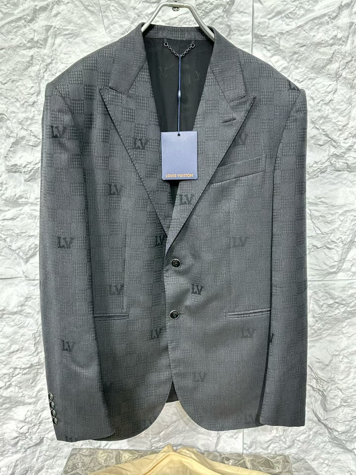 Louis Vuitton Louis Vuitton Damier Monogram Blazer EU 52 Size 42R - 4 Thumbnail