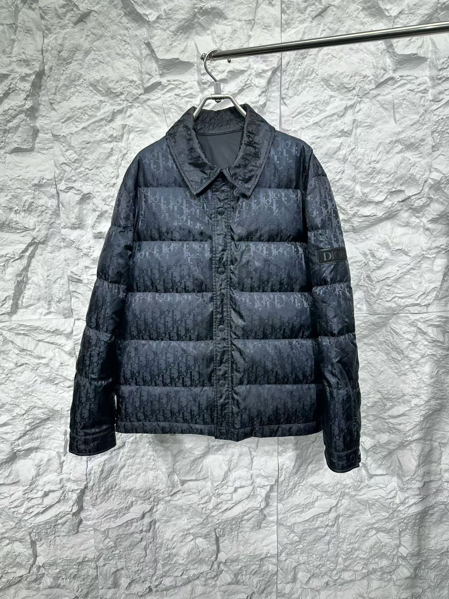 Dior Dior Oblique Monogram Down Puffer Jacket 48 Size US M / EU 48-50 / 2 - 2 Thumbnail