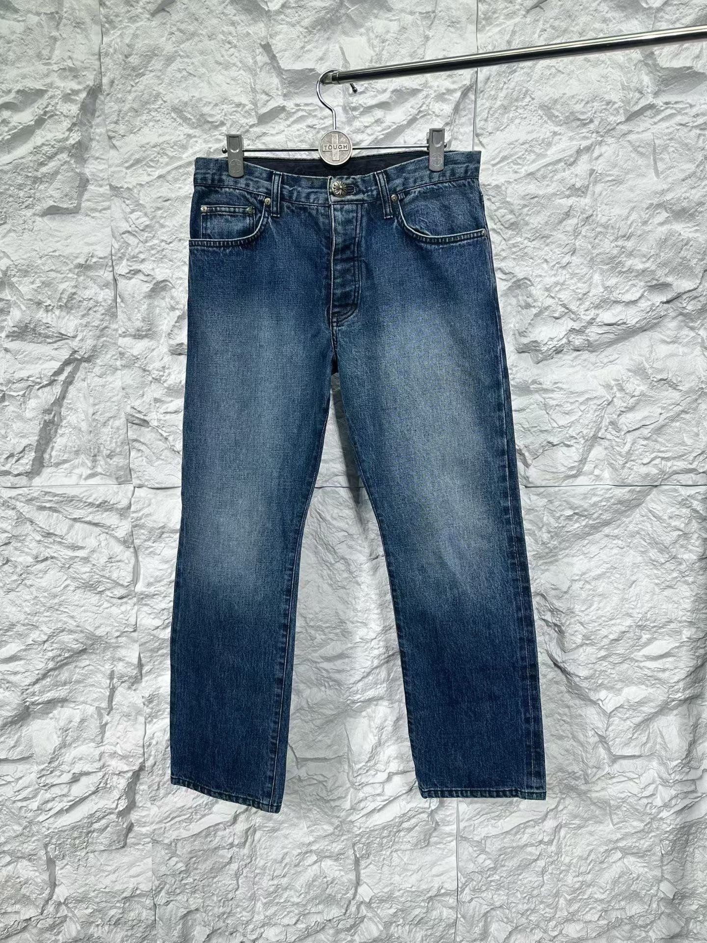 Chrome Hearts Chrome Hearts Carpenter Denim Jeans 33 Size US 33 - 2 Thumbnail
