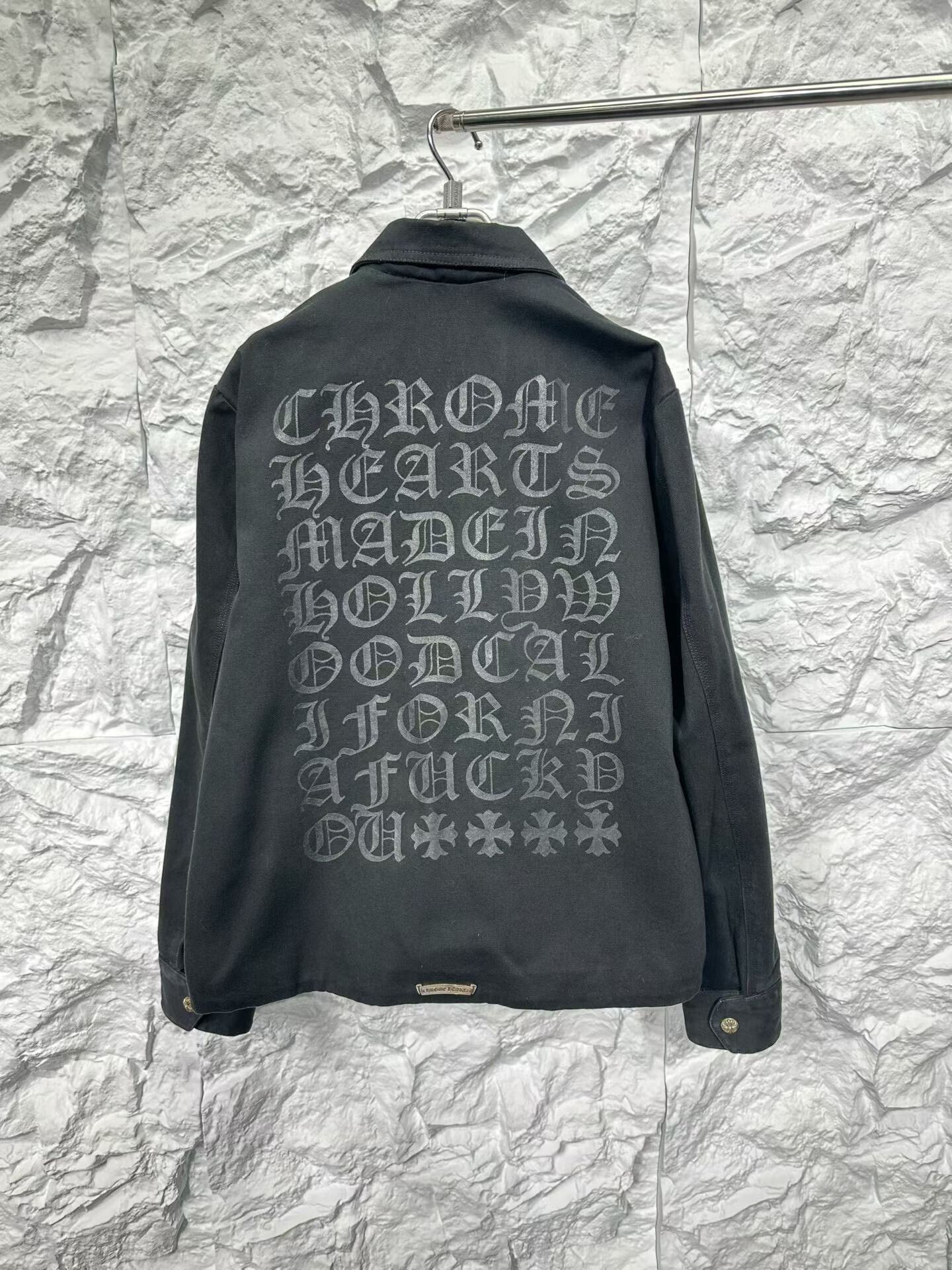 Chrome Hearts Chrome Hearts Hollywood Print Denim Jacket Size M Size US M / EU 48-50 / 2 - 3 Thumbnail