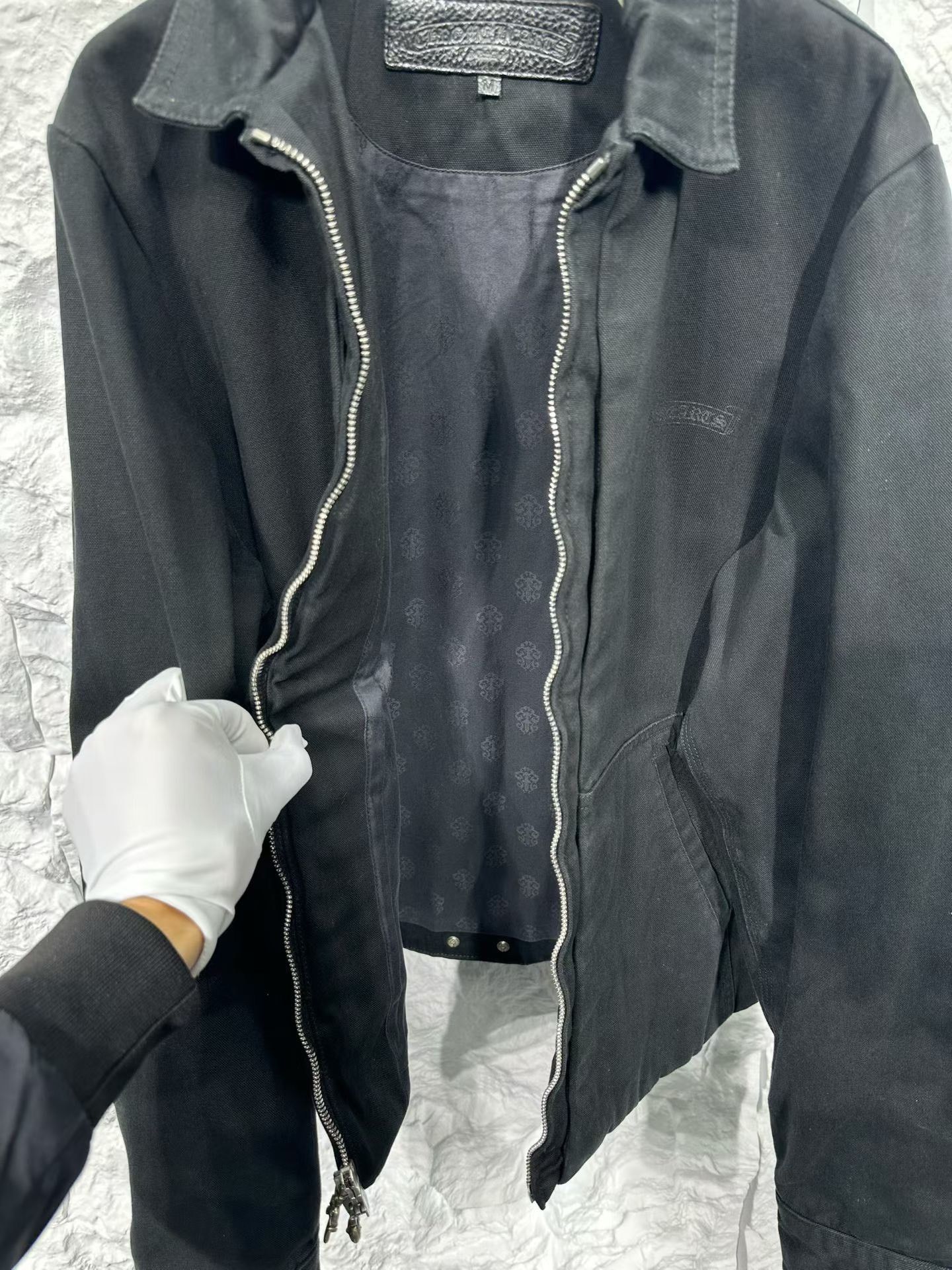 Chrome Hearts Chrome Hearts Hollywood Print Denim Jacket Size M Size US M / EU 48-50 / 2 - 5 Thumbnail