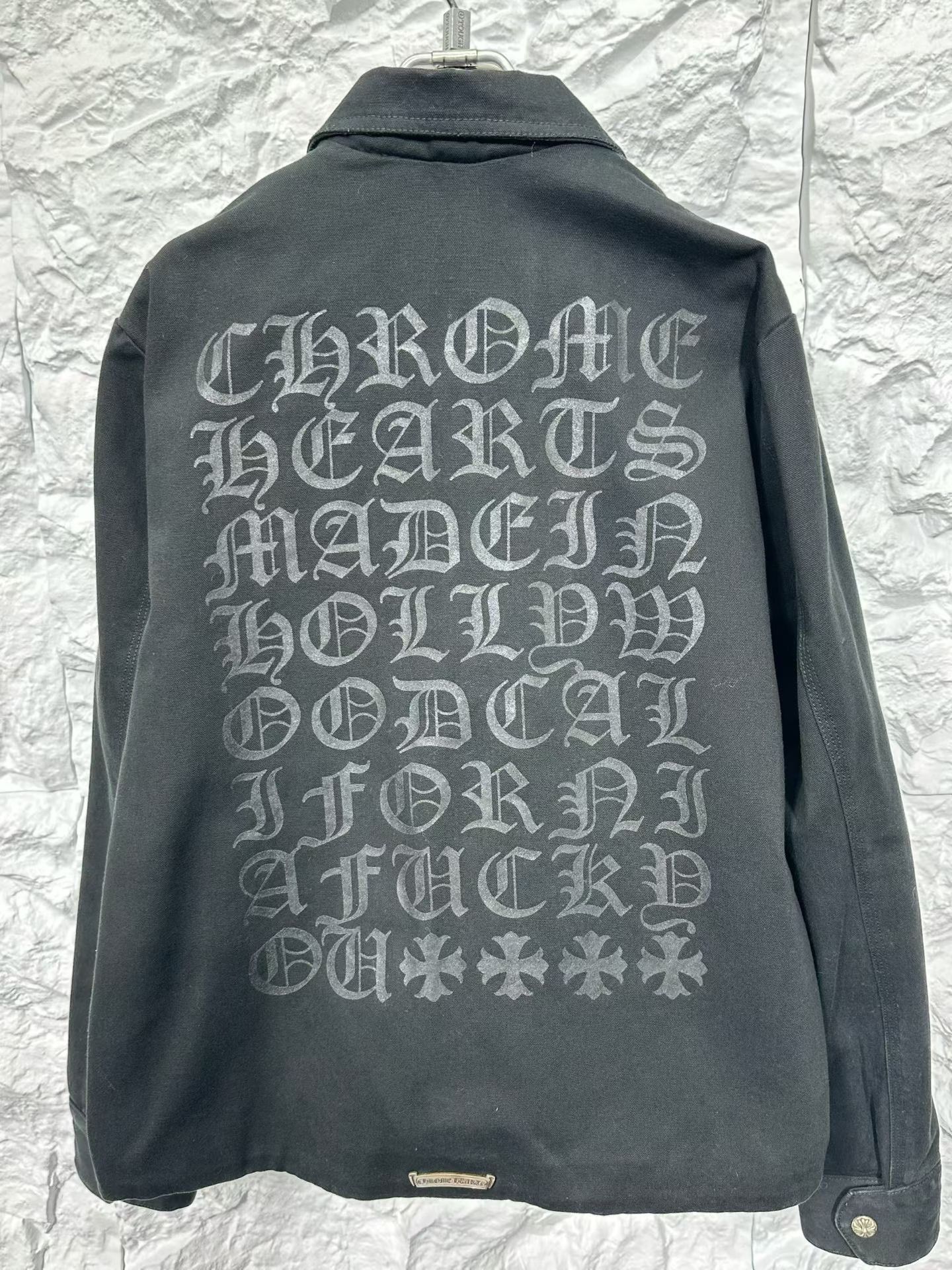 Chrome Hearts Chrome Hearts Hollywood Print Denim Jacket Size M Size US M / EU 48-50 / 2 - 4 Thumbnail