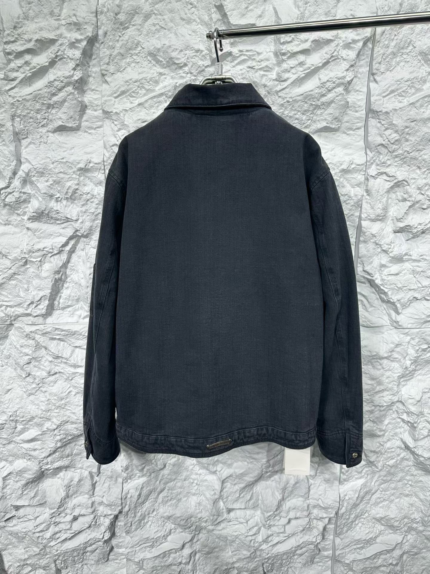 Chrome Hearts Chrome Hearts Herringbone Work Jacket M Size US M / EU 48-50 / 2 - 3 Thumbnail