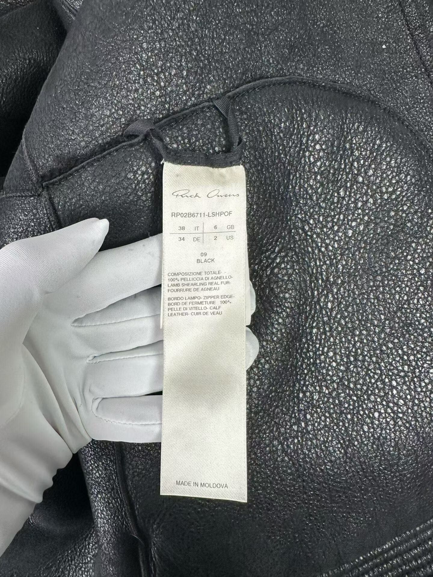 Rick Owens Rick Owens Shearling Zip Jacket IT 38 Size XS / US 0-2 / IT 36-38 - 7 Thumbnail