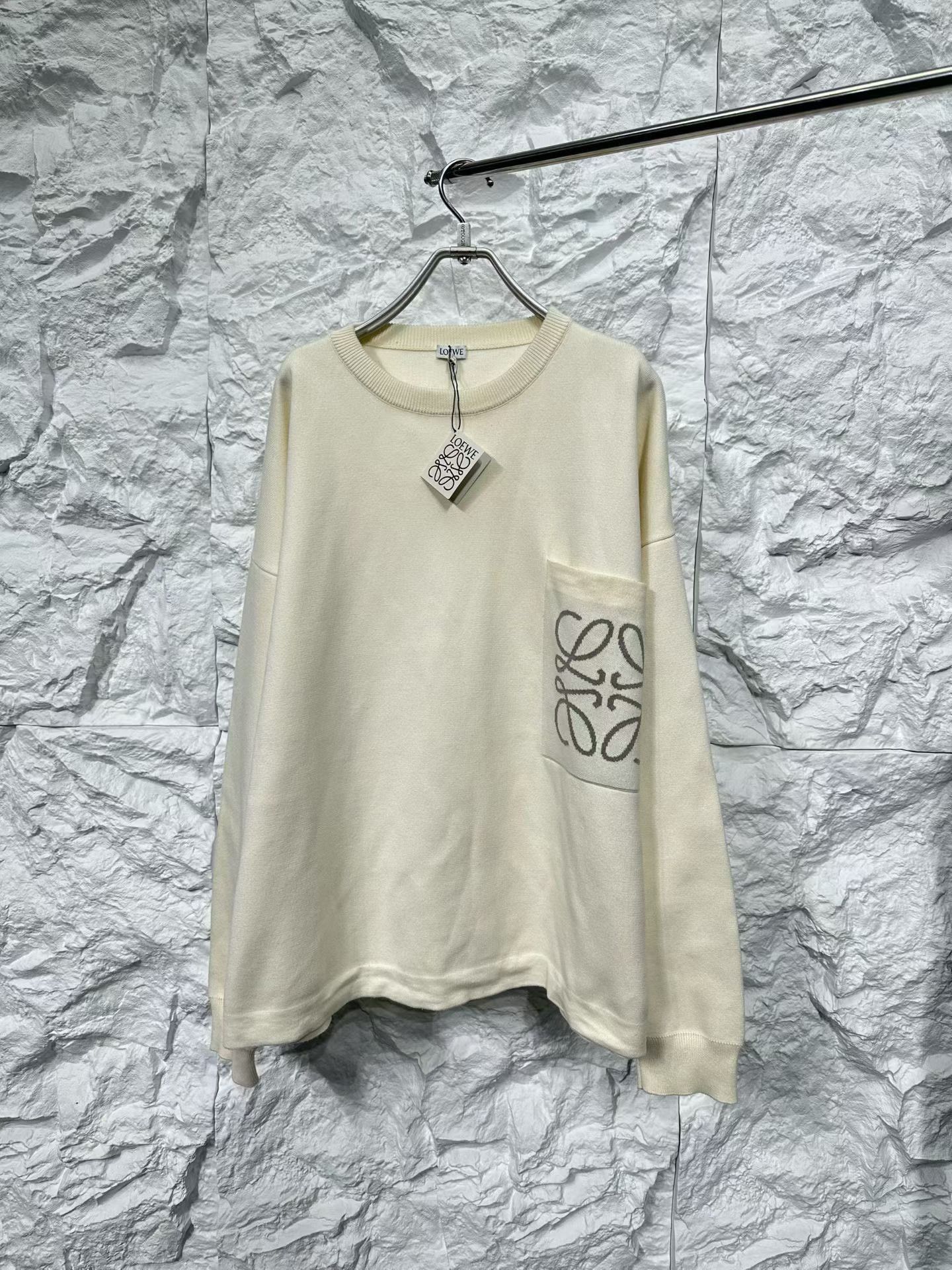 Loewe Loewe Anagram Pocket Knit Sweater L Size US L / EU 52-54 / 3 - 2 Thumbnail