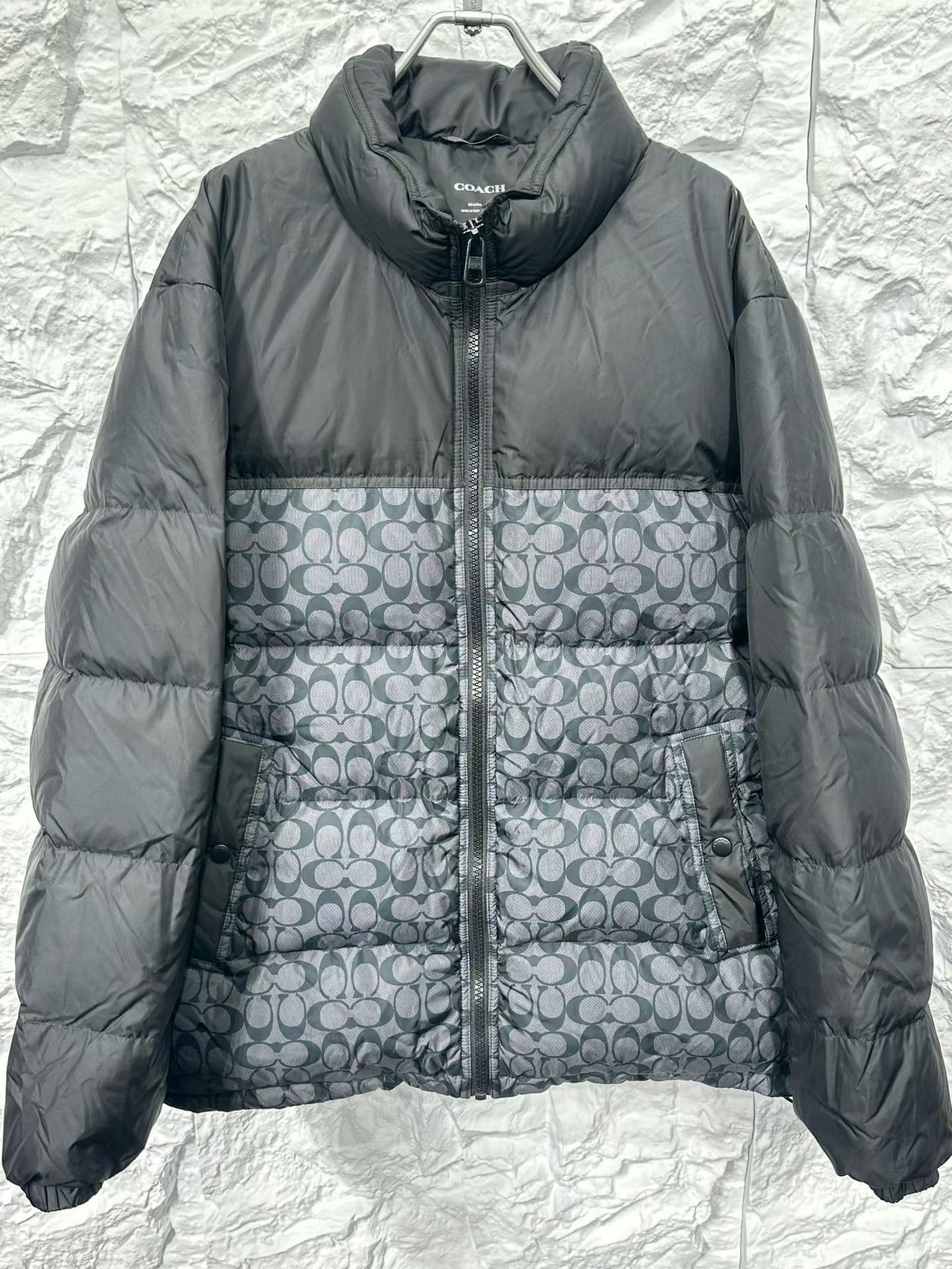 Coach Coach Signature Print Puffer Jacket Size XXL Size US XXL / EU 58 / 5 - 4 Thumbnail