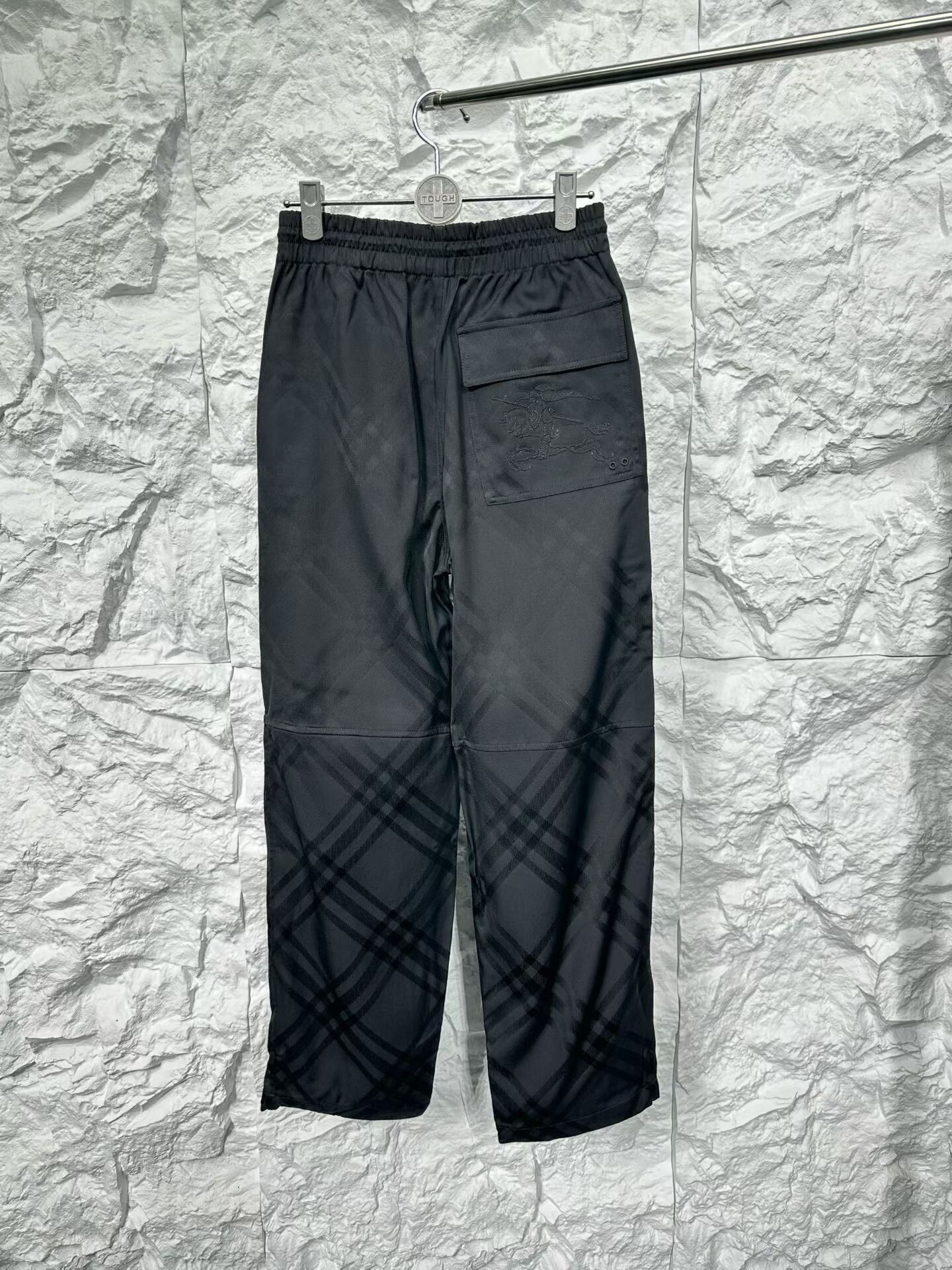 Burberry Burberry Tonal Check EKD Casual Pants XS Size US 28 / EU 44 - 3 Thumbnail