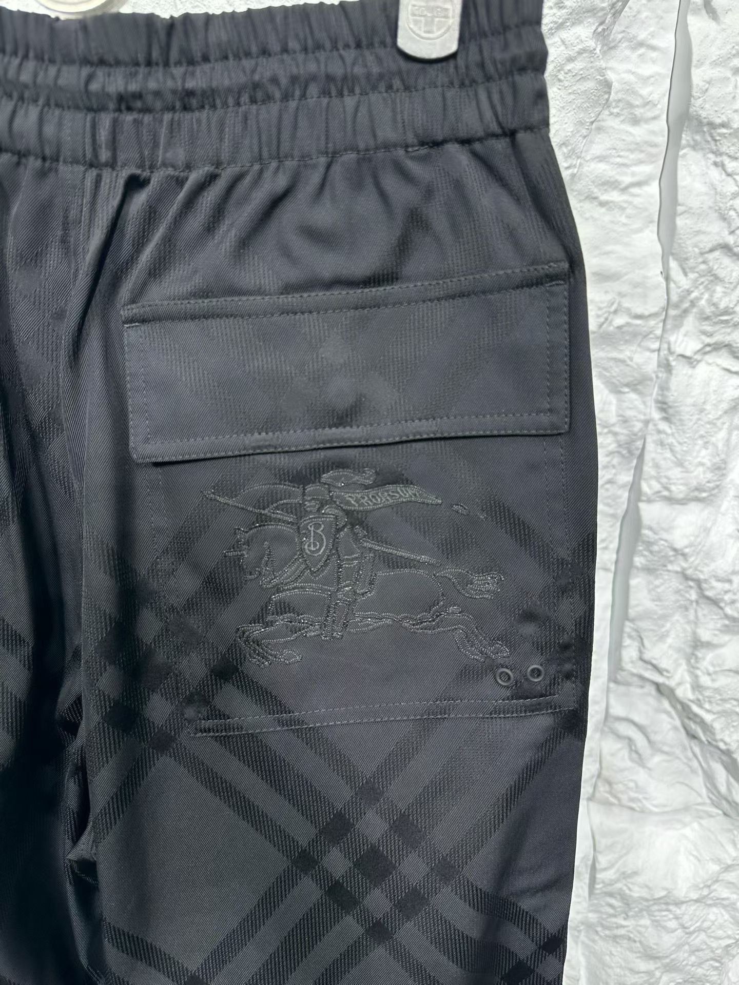 Burberry Burberry Tonal Check EKD Casual Pants XS Size US 28 / EU 44 - 5 Thumbnail