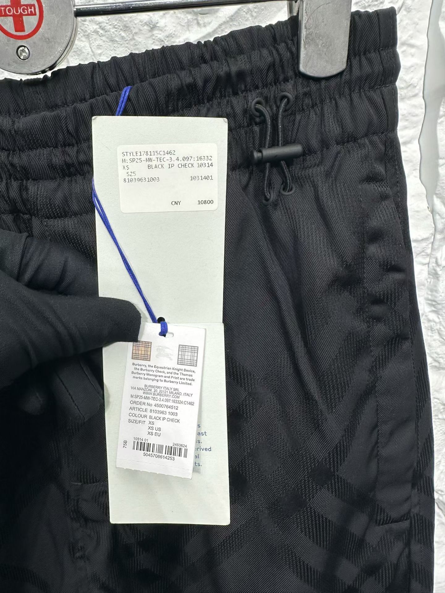 Burberry Burberry Tonal Check EKD Casual Pants XS Size US 28 / EU 44 - 4 Thumbnail