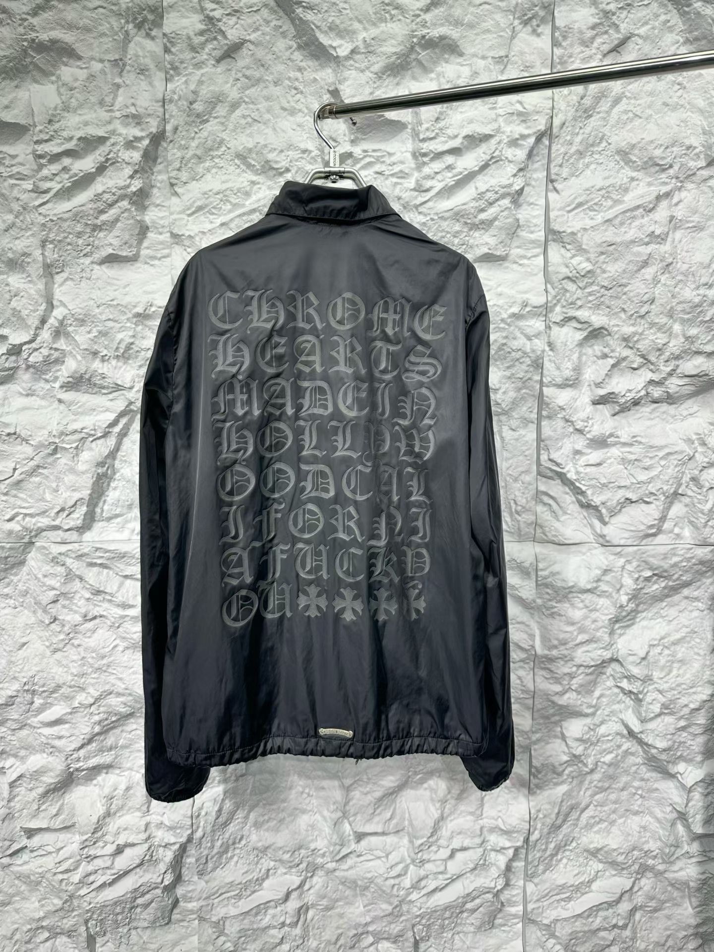Chrome Hearts Chrome Hearts Back Script Logo Coach Jacket L Size US L / EU 52-54 / 3 - 3 Thumbnail
