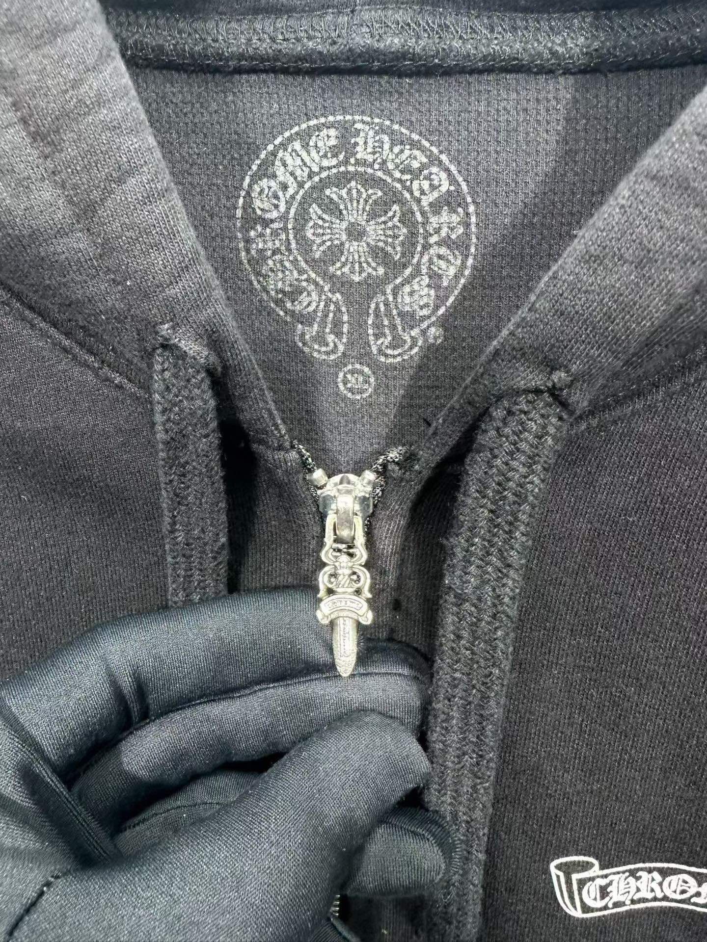 Chrome Hearts Chrome Hearts Sanskrit Scroll Zip Up Hoodie XL Size US XL / EU 56 / 4 - 5 Thumbnail