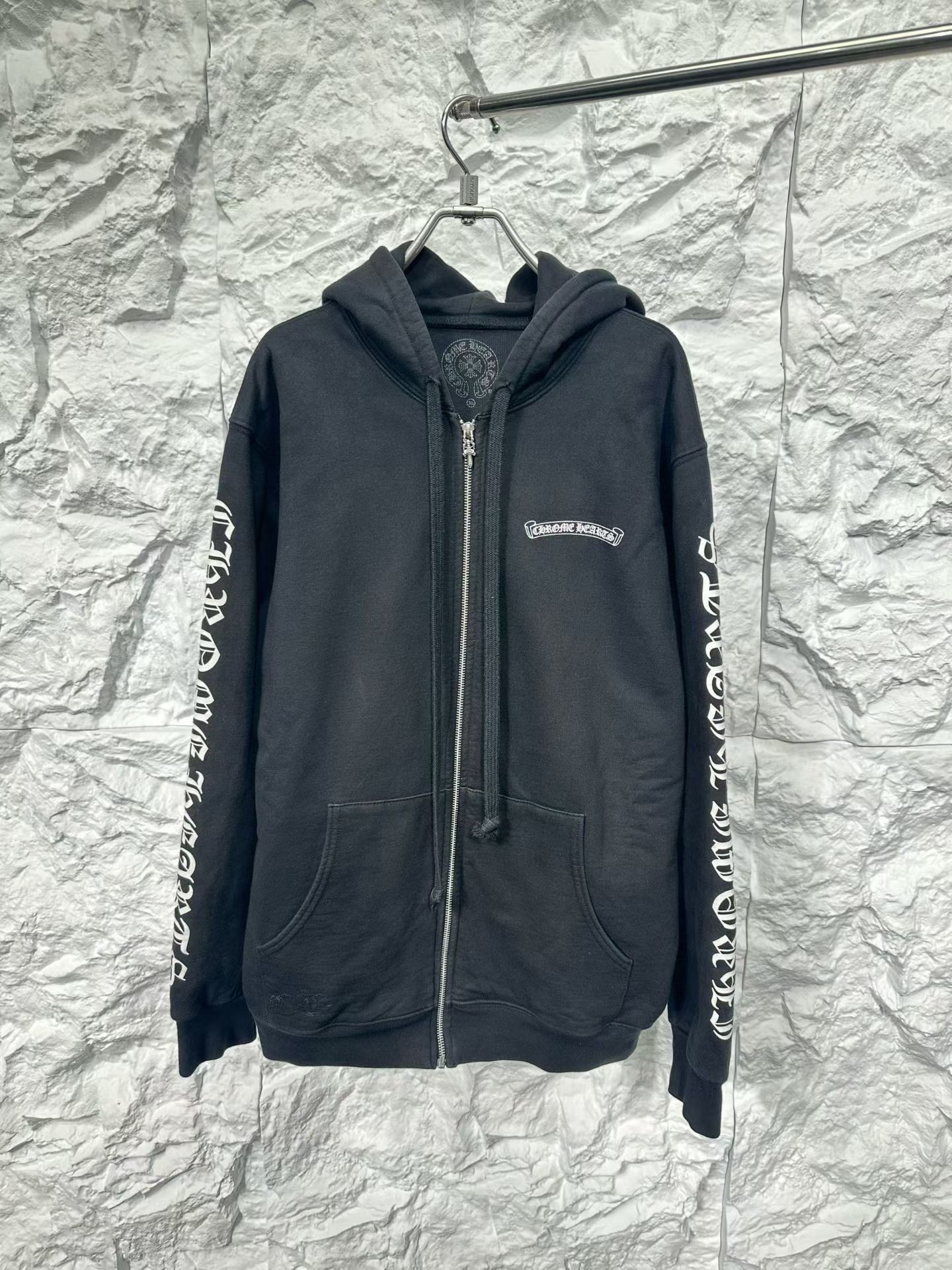 Chrome Hearts Chrome Hearts Sanskrit Scroll Zip Up Hoodie XL Size US XL / EU 56 / 4 - 2 Thumbnail