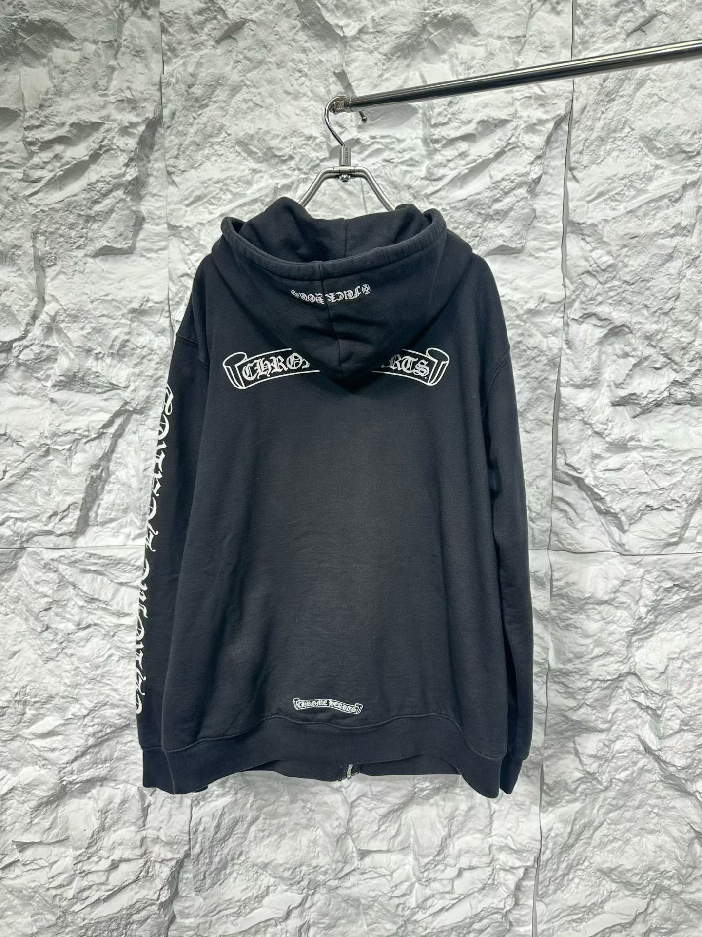 Chrome Hearts Chrome Hearts Sanskrit Scroll Zip Up Hoodie XL Size US XL / EU 56 / 4 - 3 Thumbnail